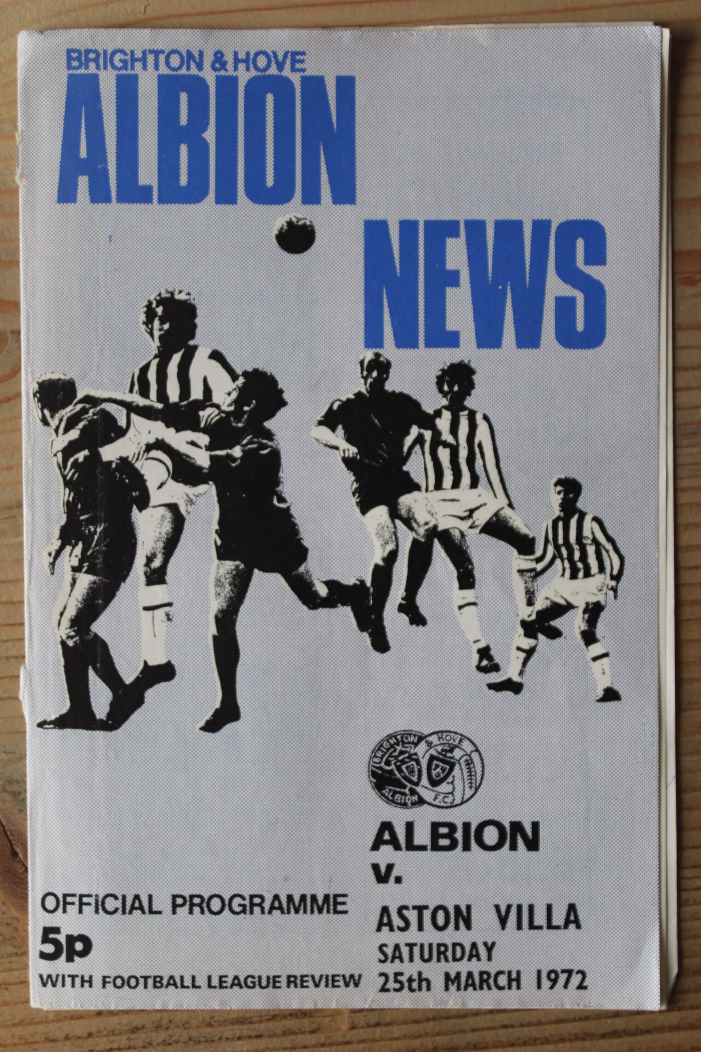Brighton & Hove Albion FC v Aston Villa FC