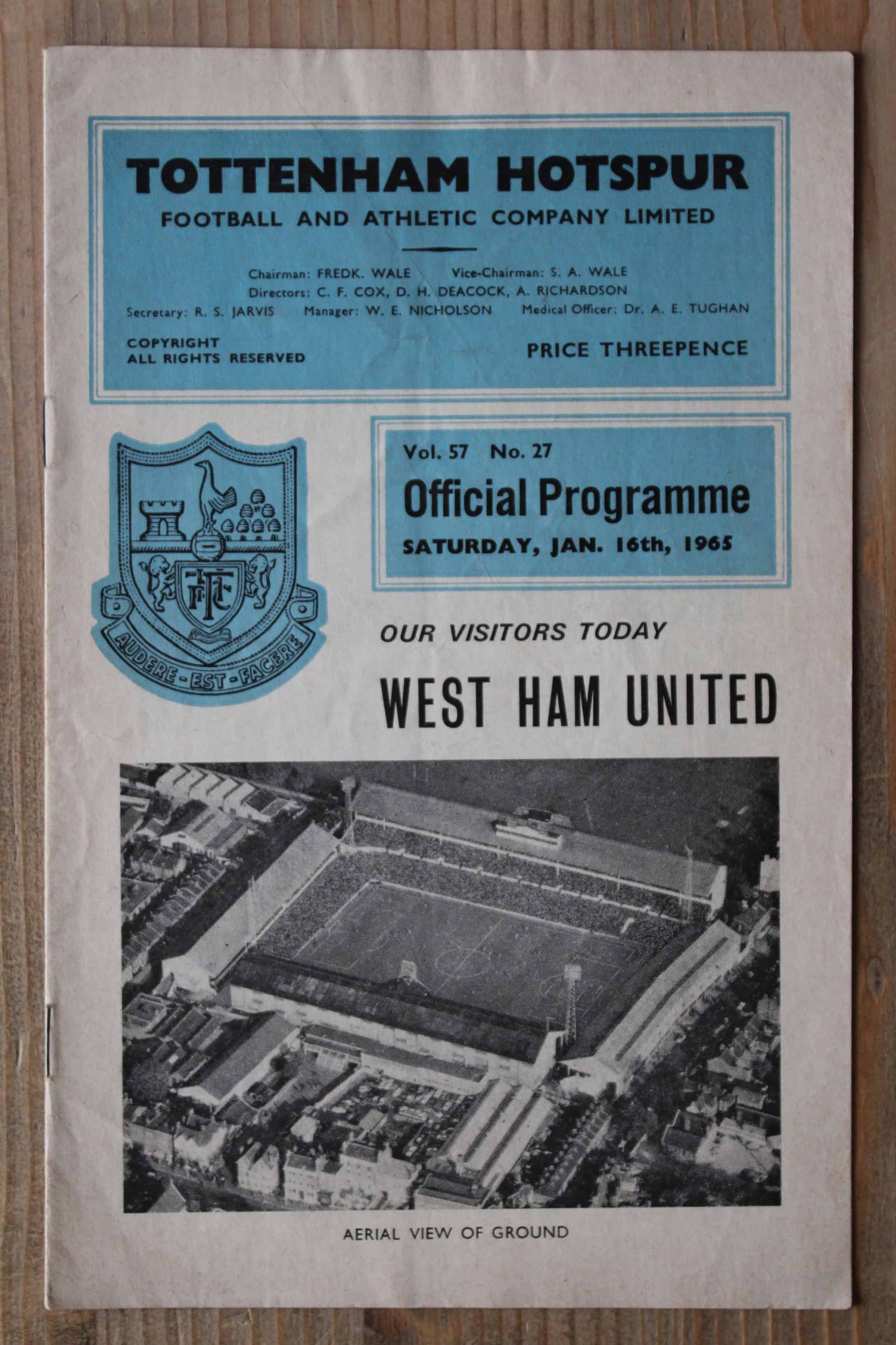 Tottenham Hotspur FC v West Ham United FC