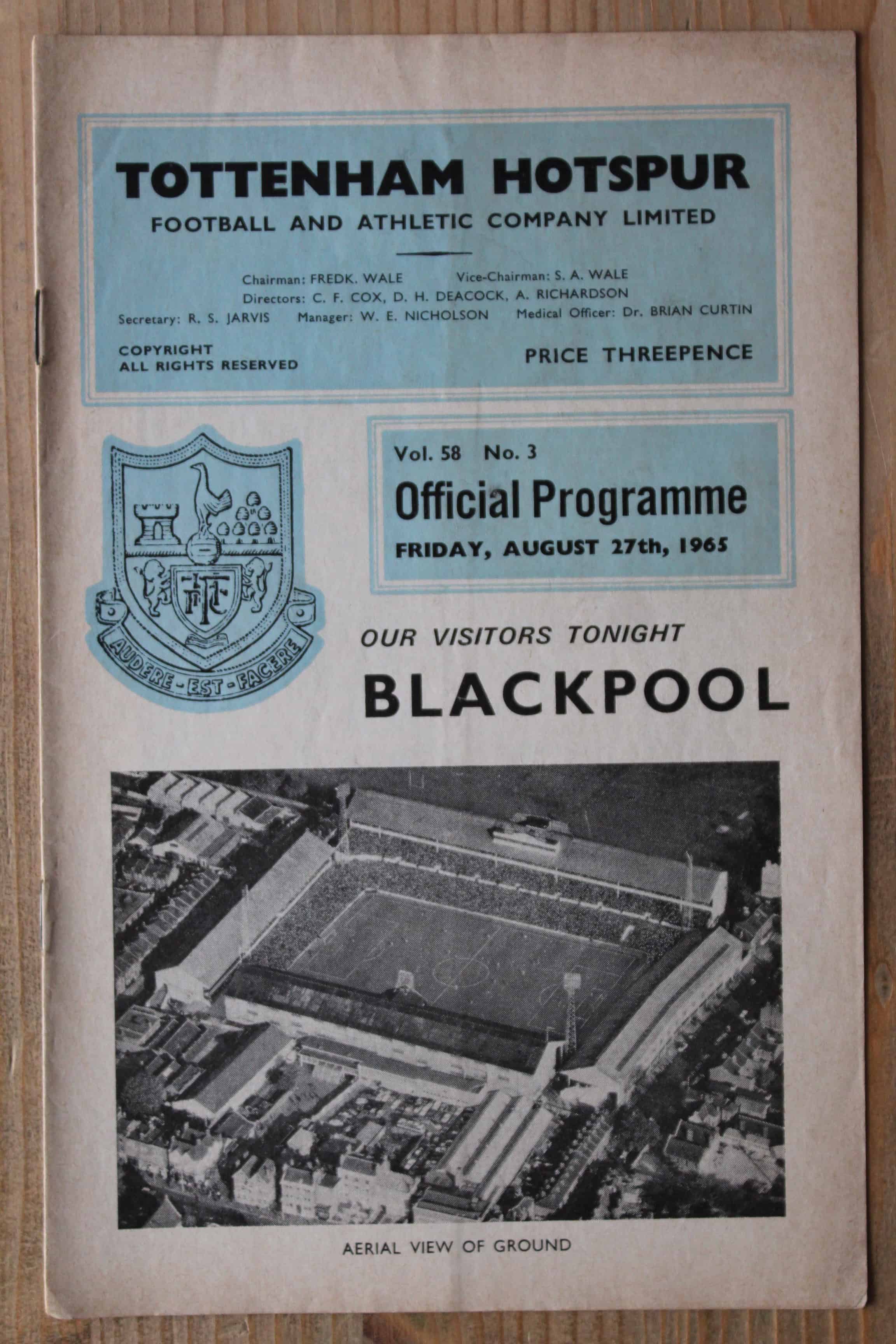 Tottenham Hotspur FC v Blackpool FC