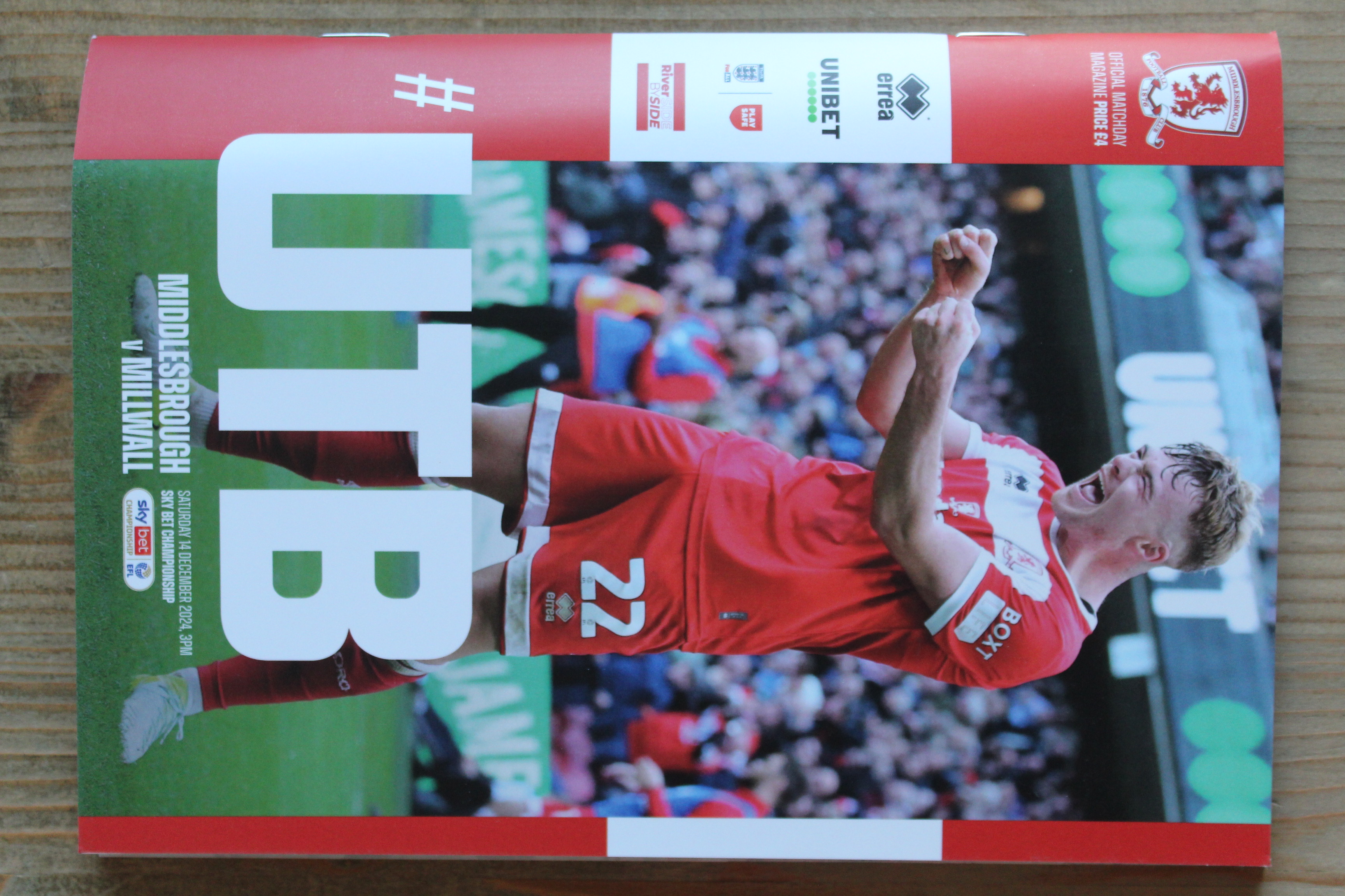 Middlesbrough FC v Millwall FC