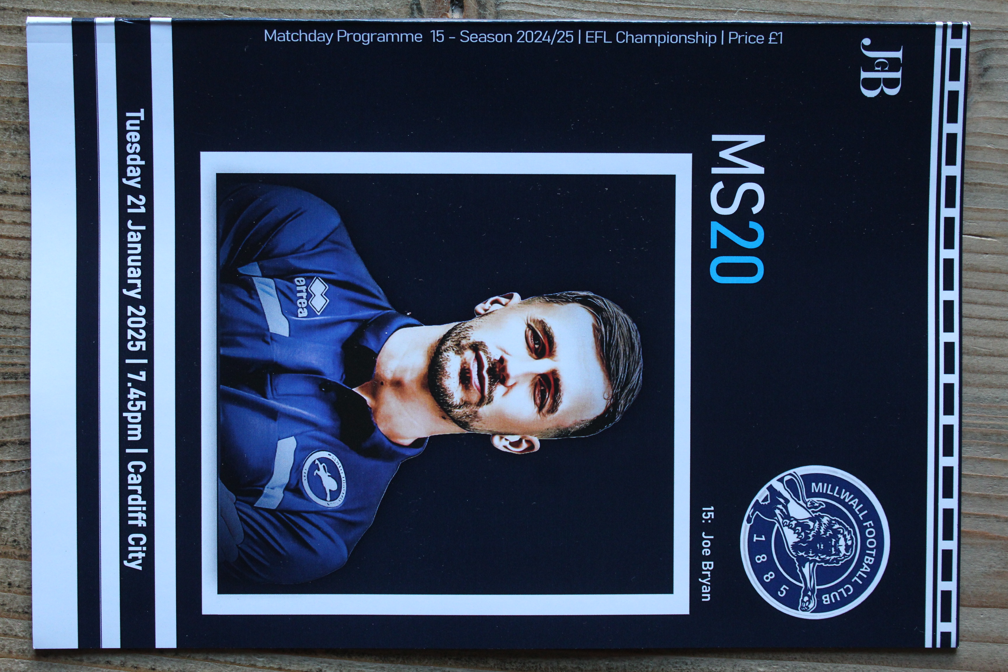 Millwall FC v Cardiff City FC