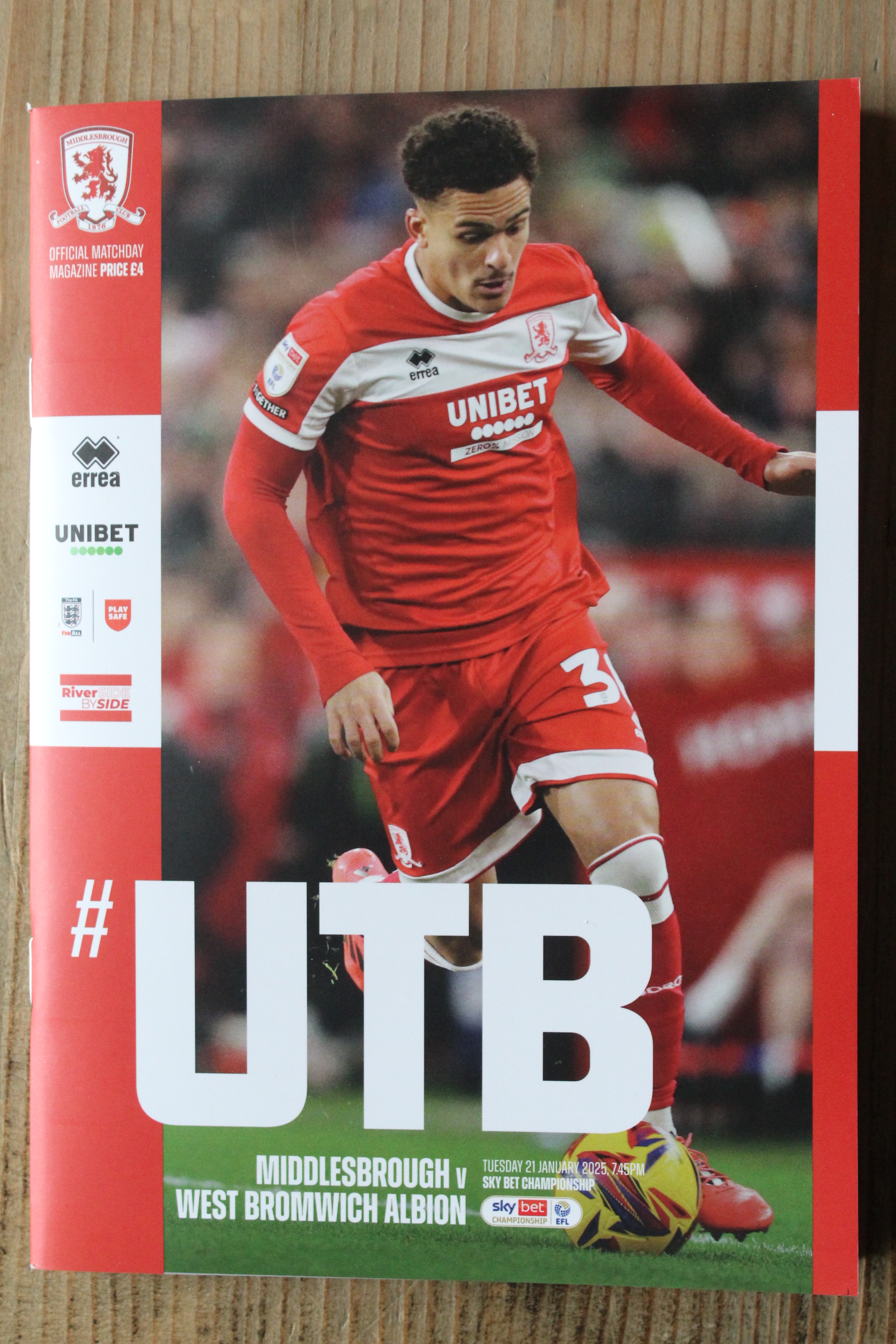 Middlesbrough FC v West Bromwich Albion FC 