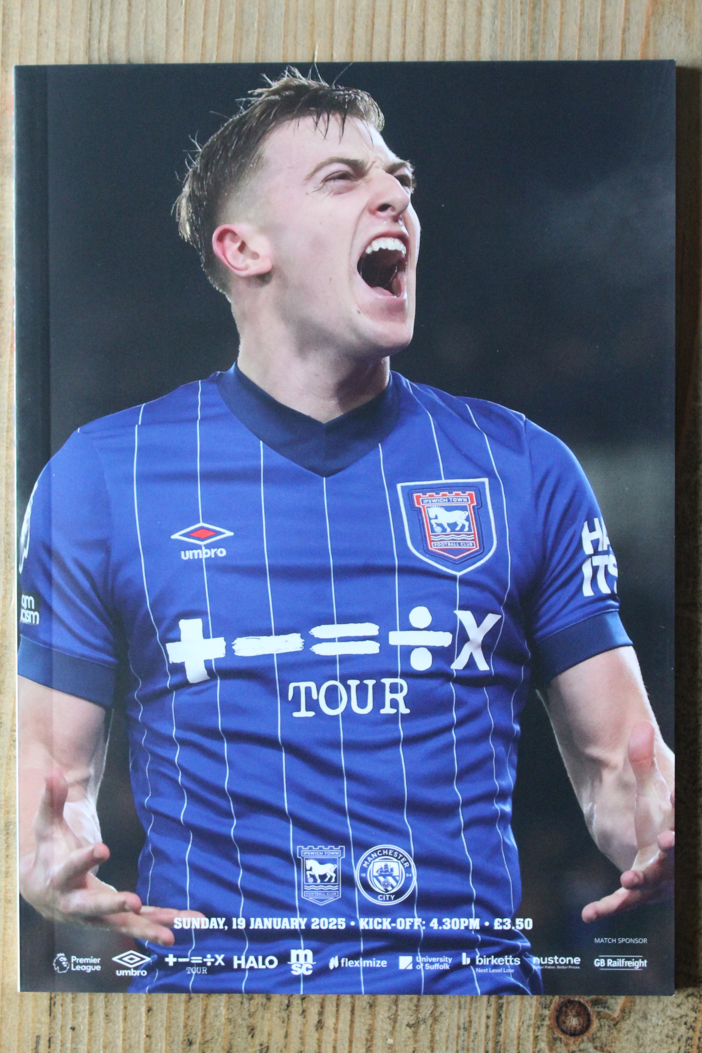 Ipswich Town FC v Manchester City FC