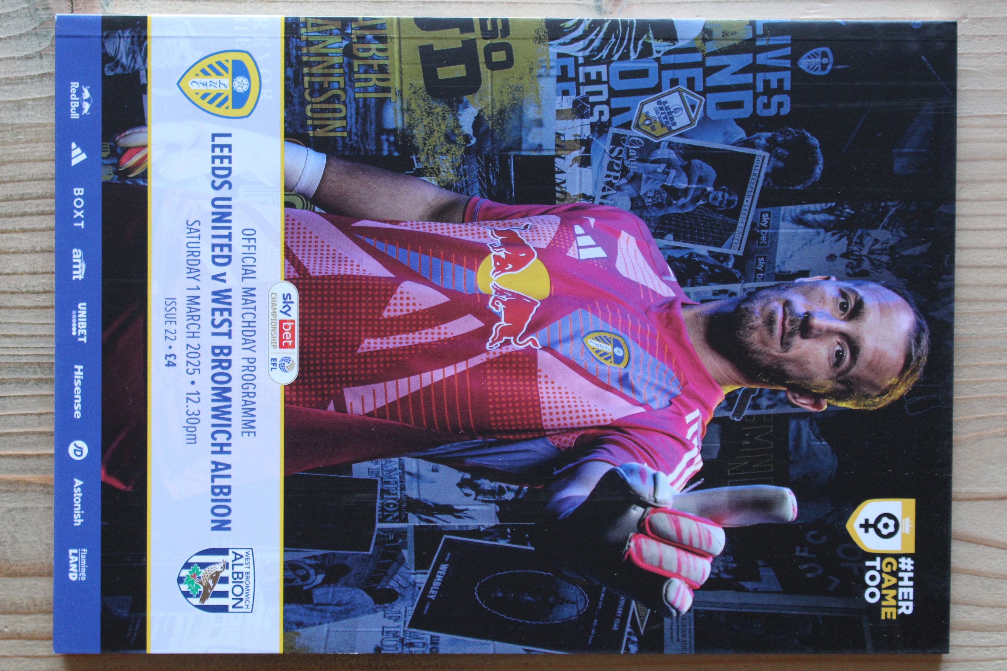 Leeds United FC v West Bromwich Albion FC 