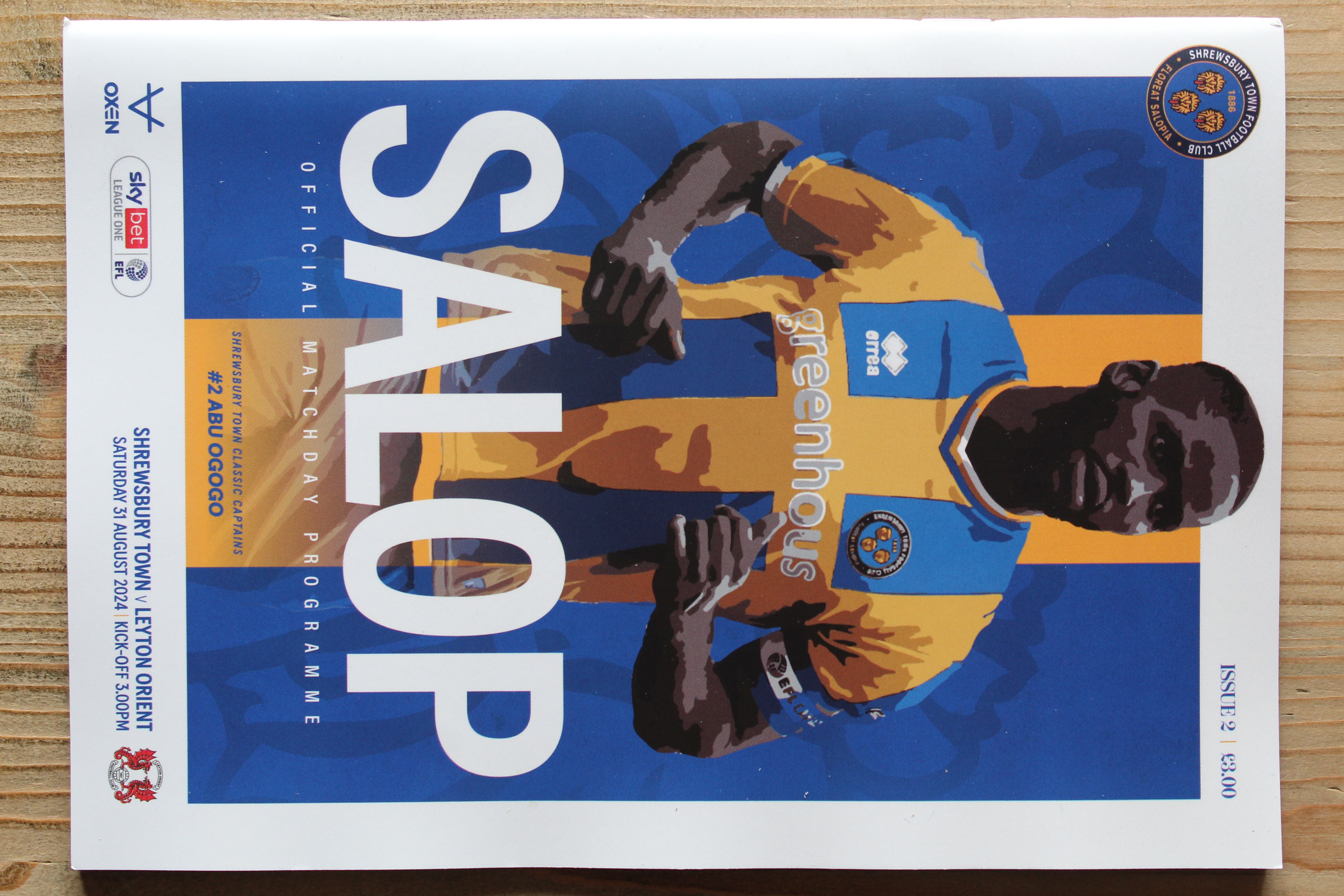 Shrewsbury Town FC v Leyton Orient FC