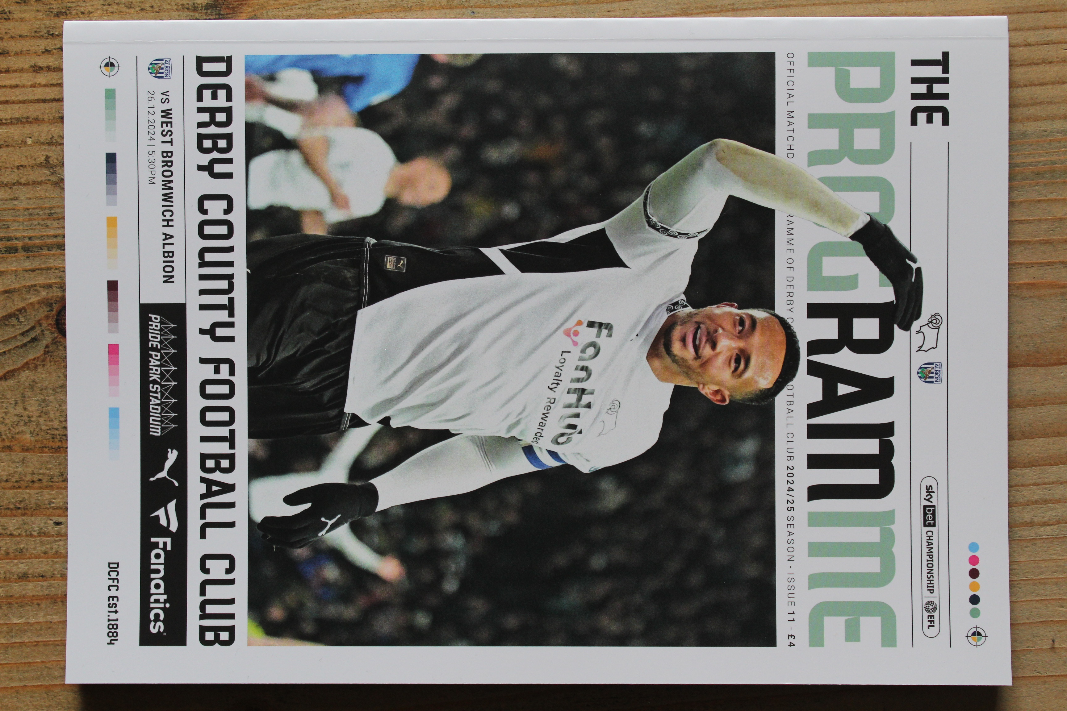 Derby County FC v West Bromwich Albion FC 