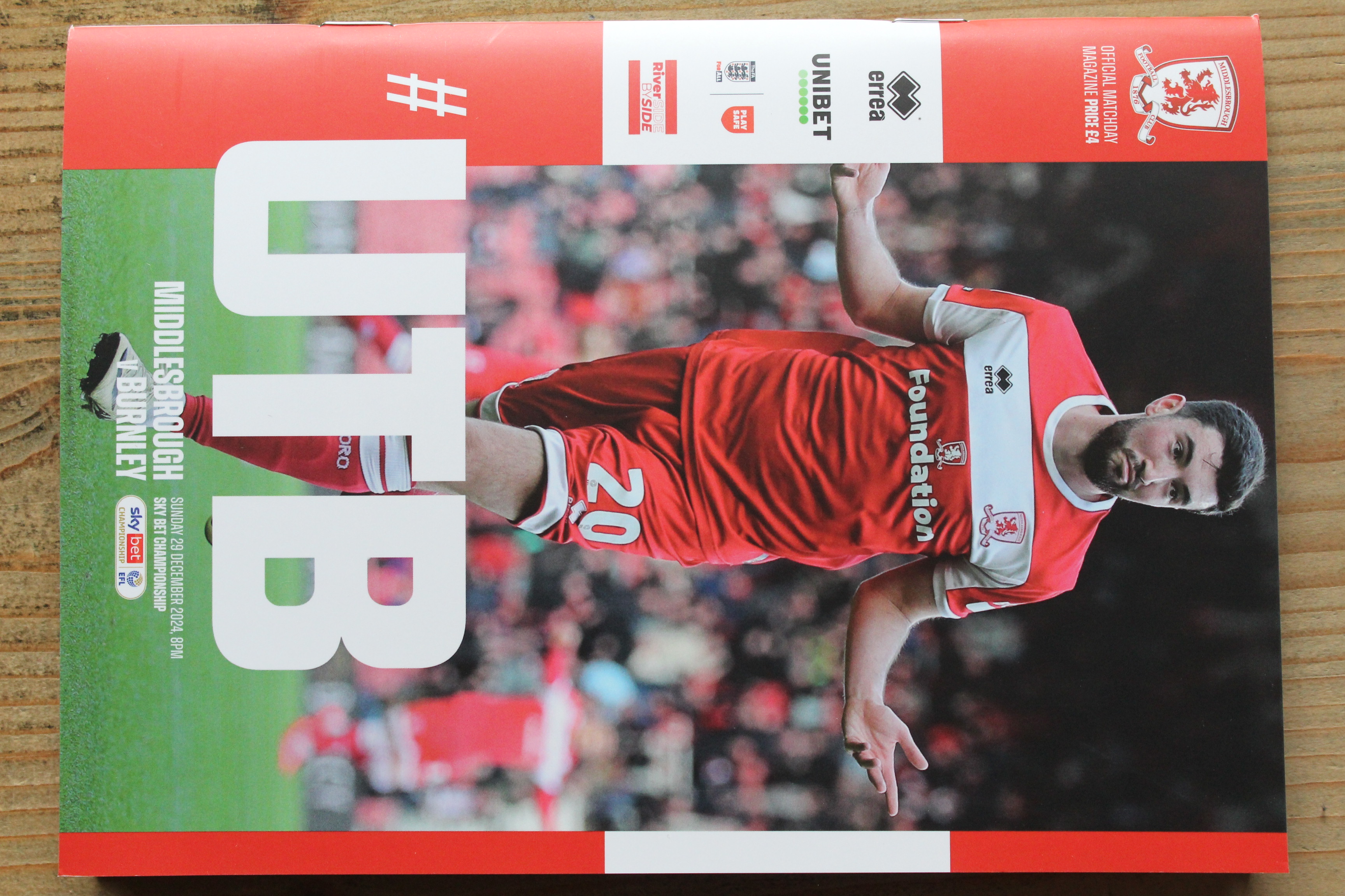 Middlesbrough FC v Burnley FC