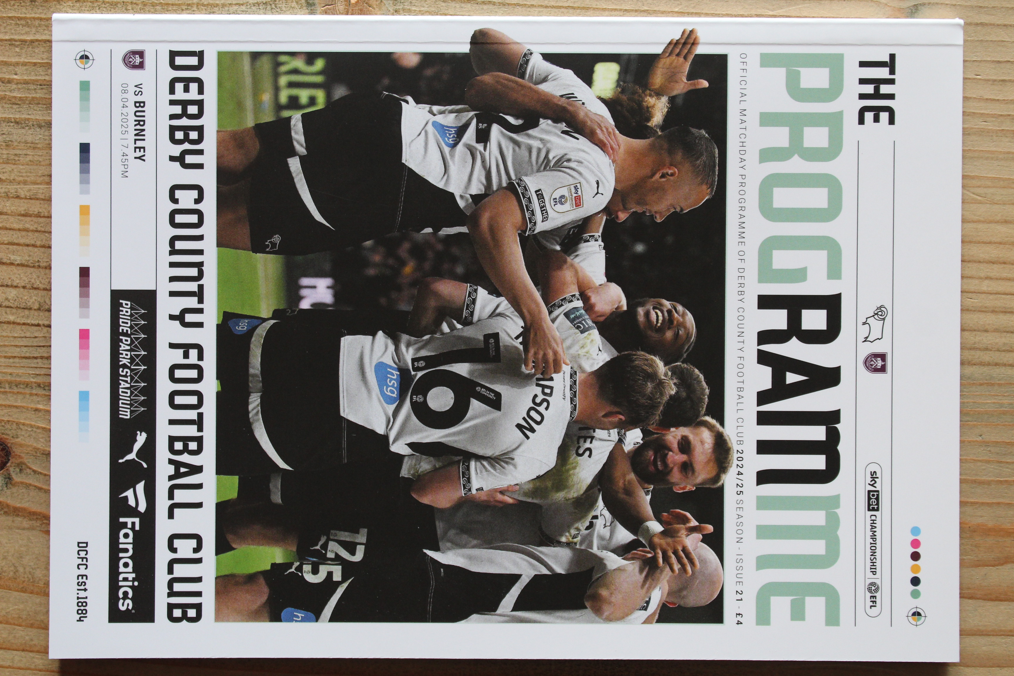 Derby County FC v Burnley FC