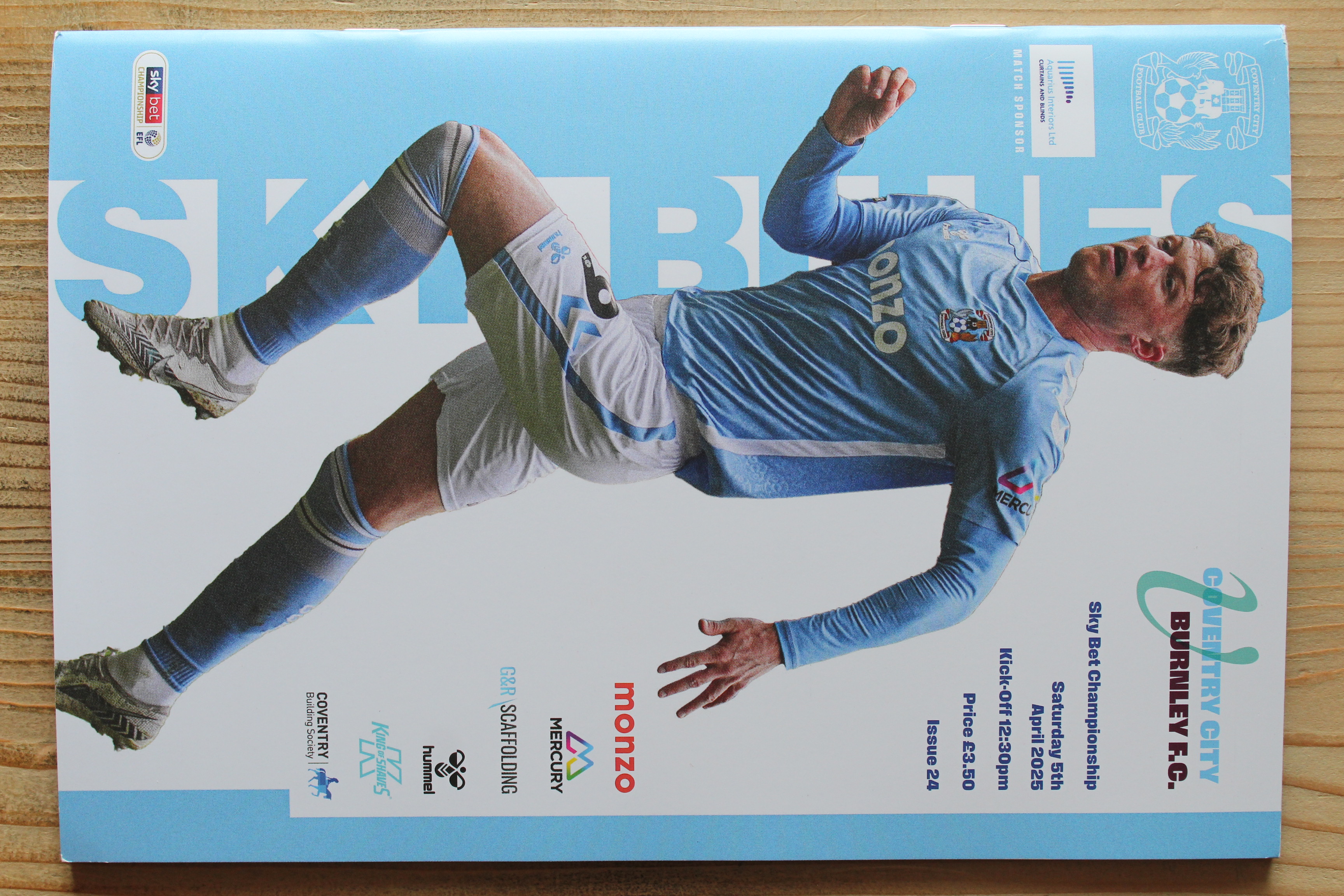 Coventry City FC v Burnley FC