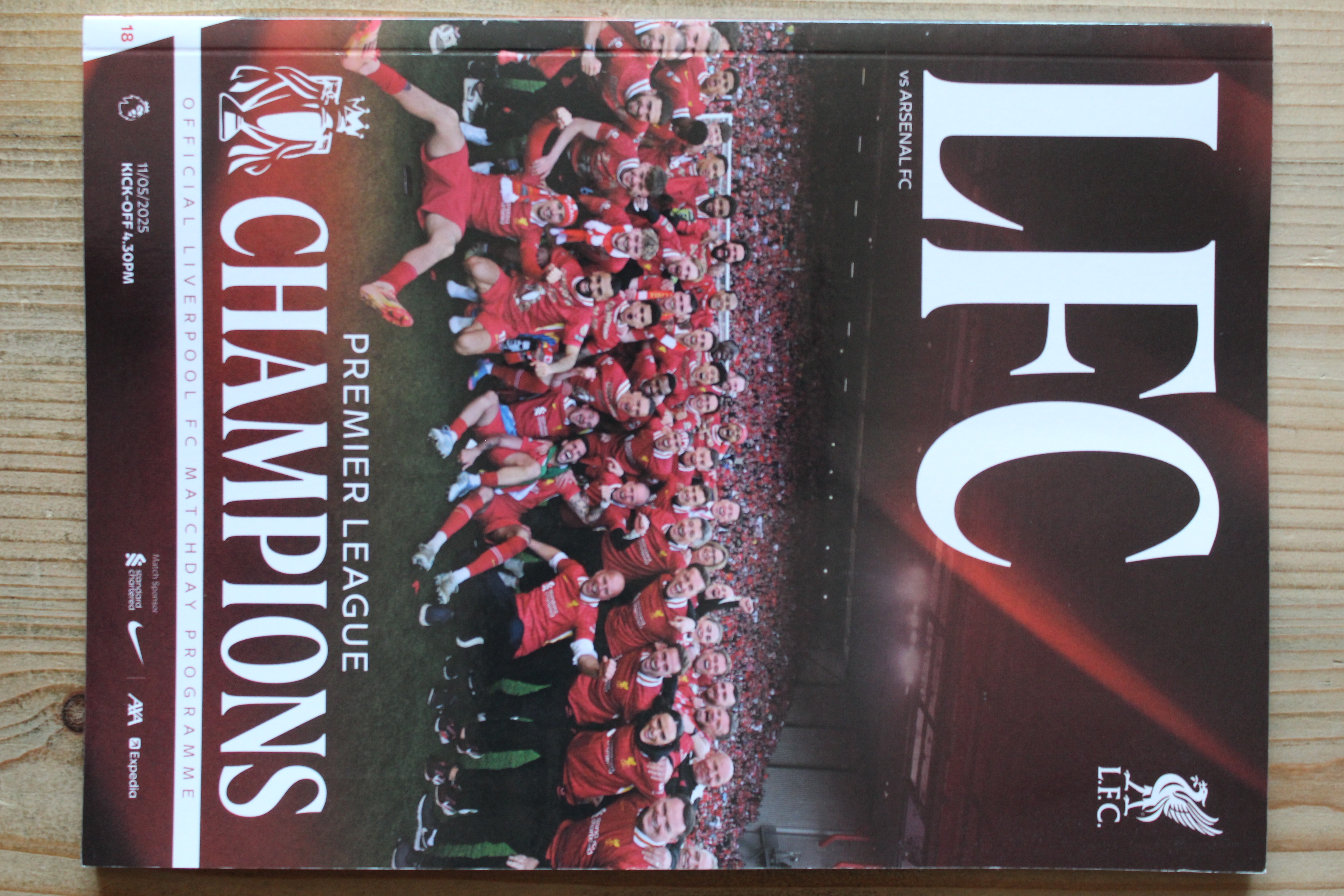 Liverpool FC v Arsenal FC