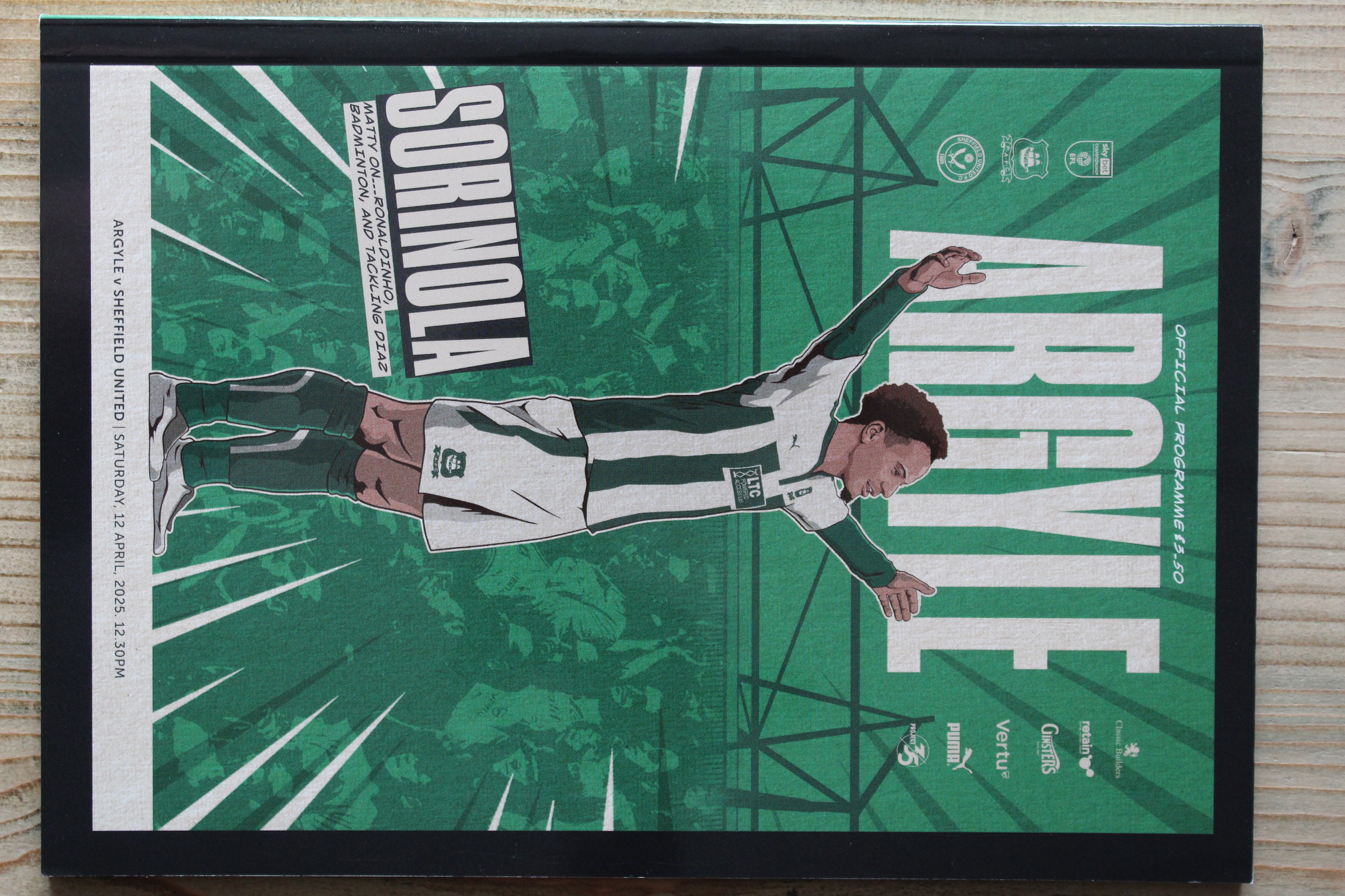 Plymouth Argyle FC v Sheffield United FC