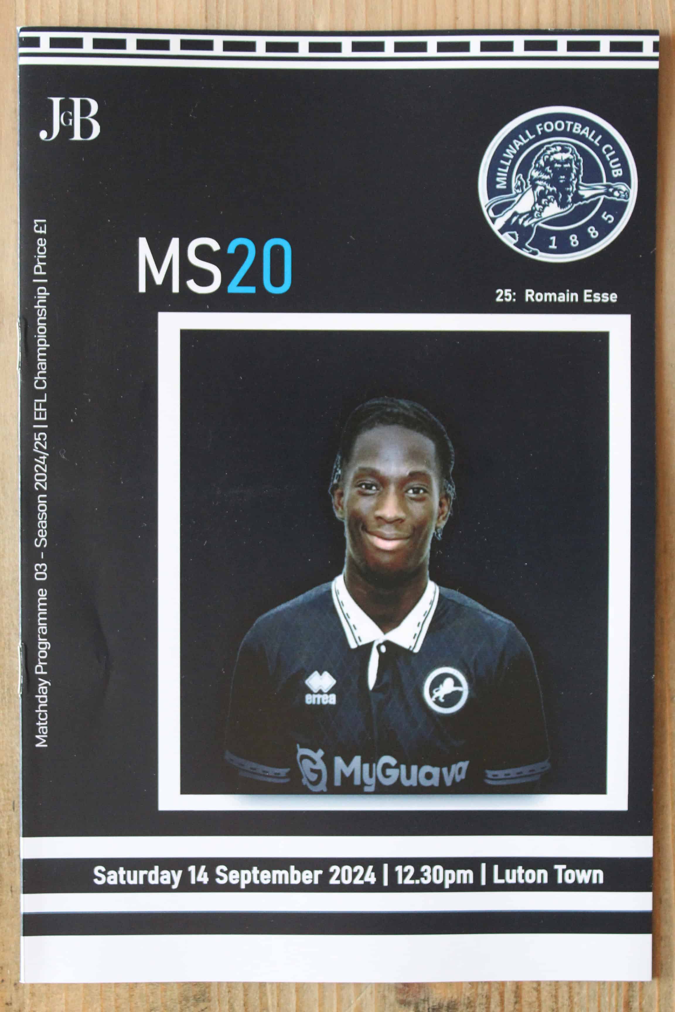 Millwall FC v Luton Town FC