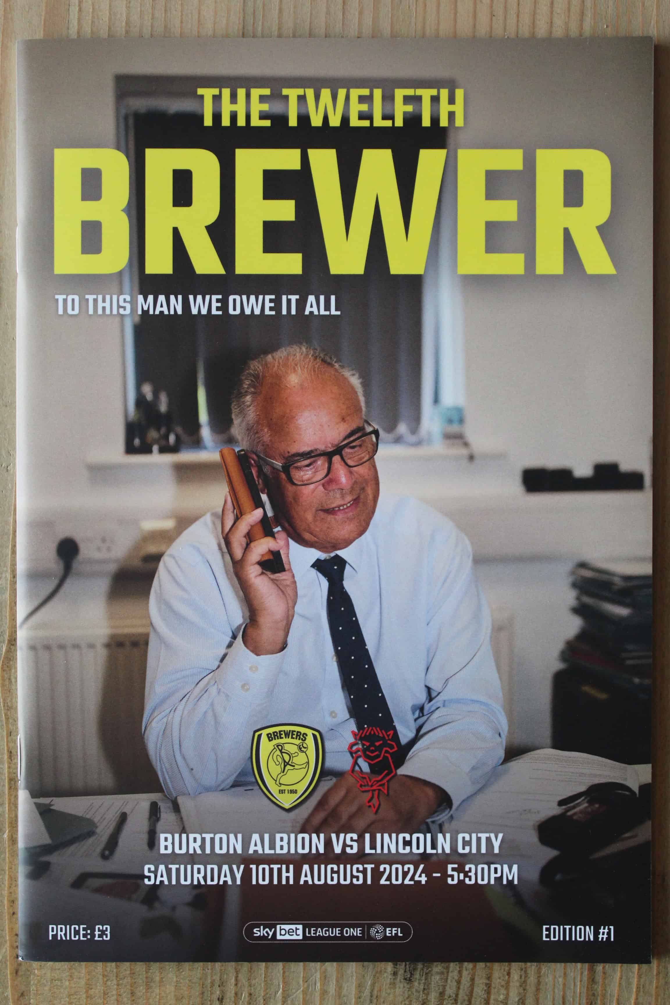 Burton Albion FC v Lincoln City FC