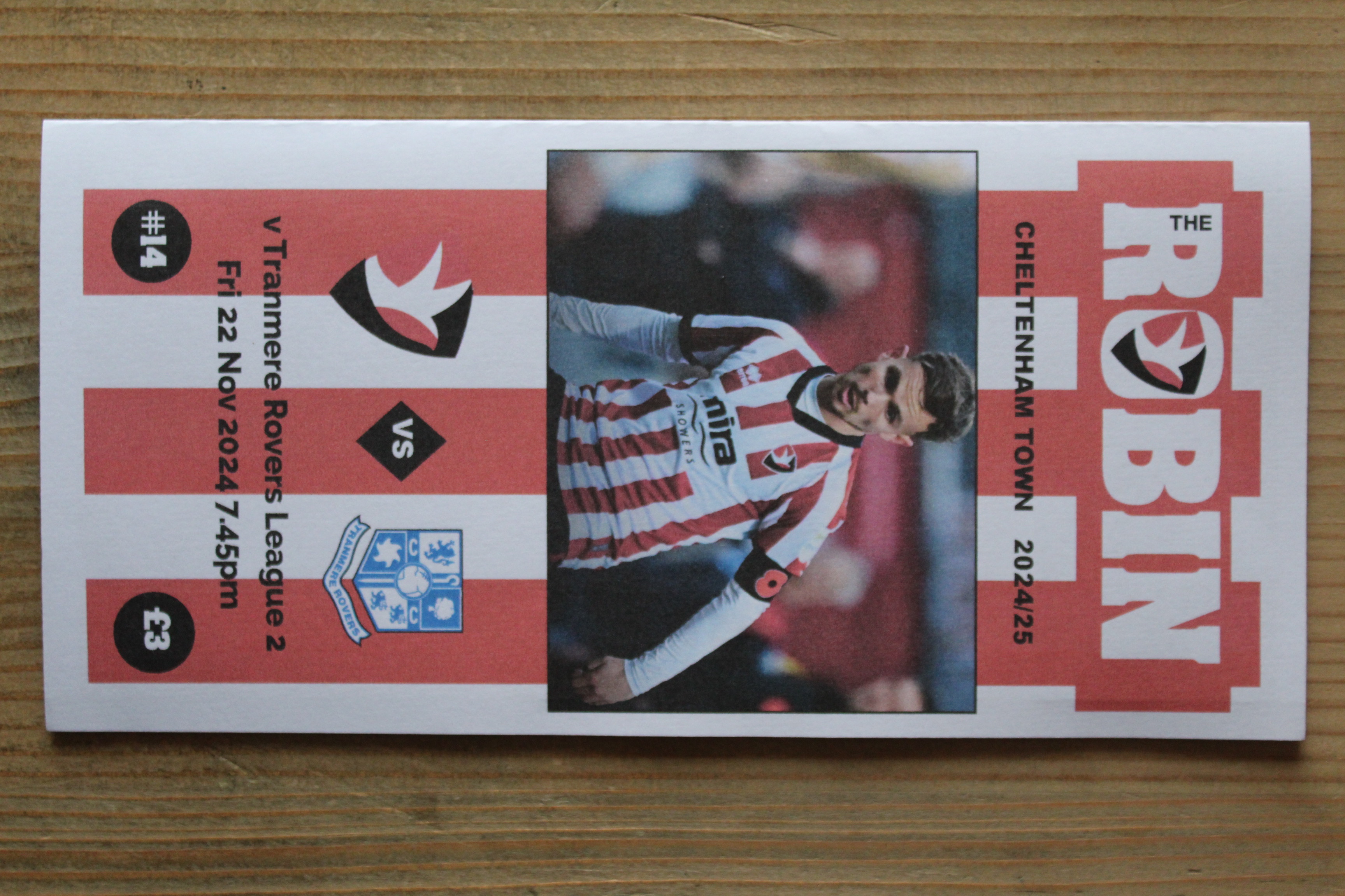 Cheltenham Town FC v Tranmere Rovers FC
