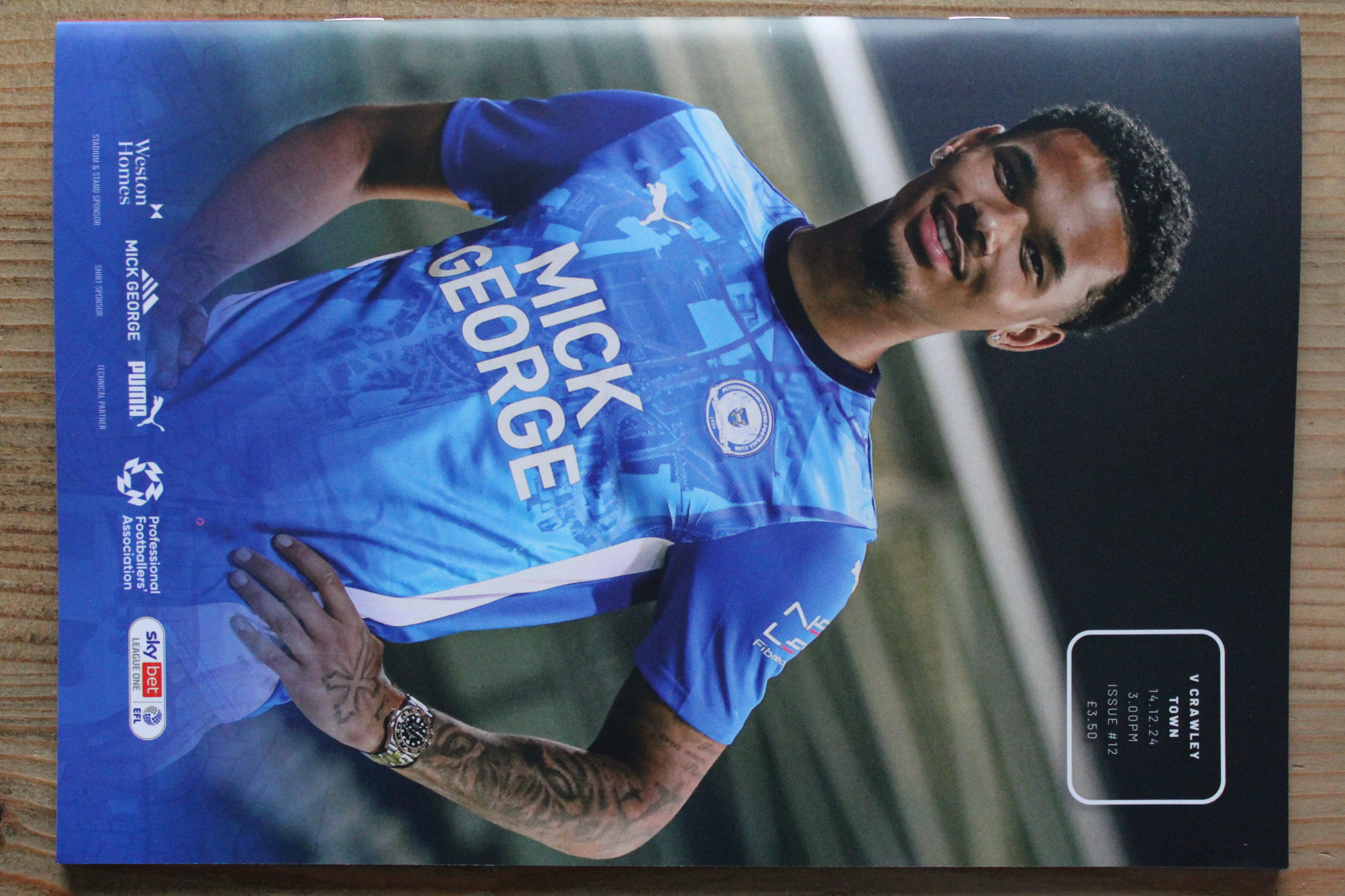 Peterborough United FC v Crawley Town FC