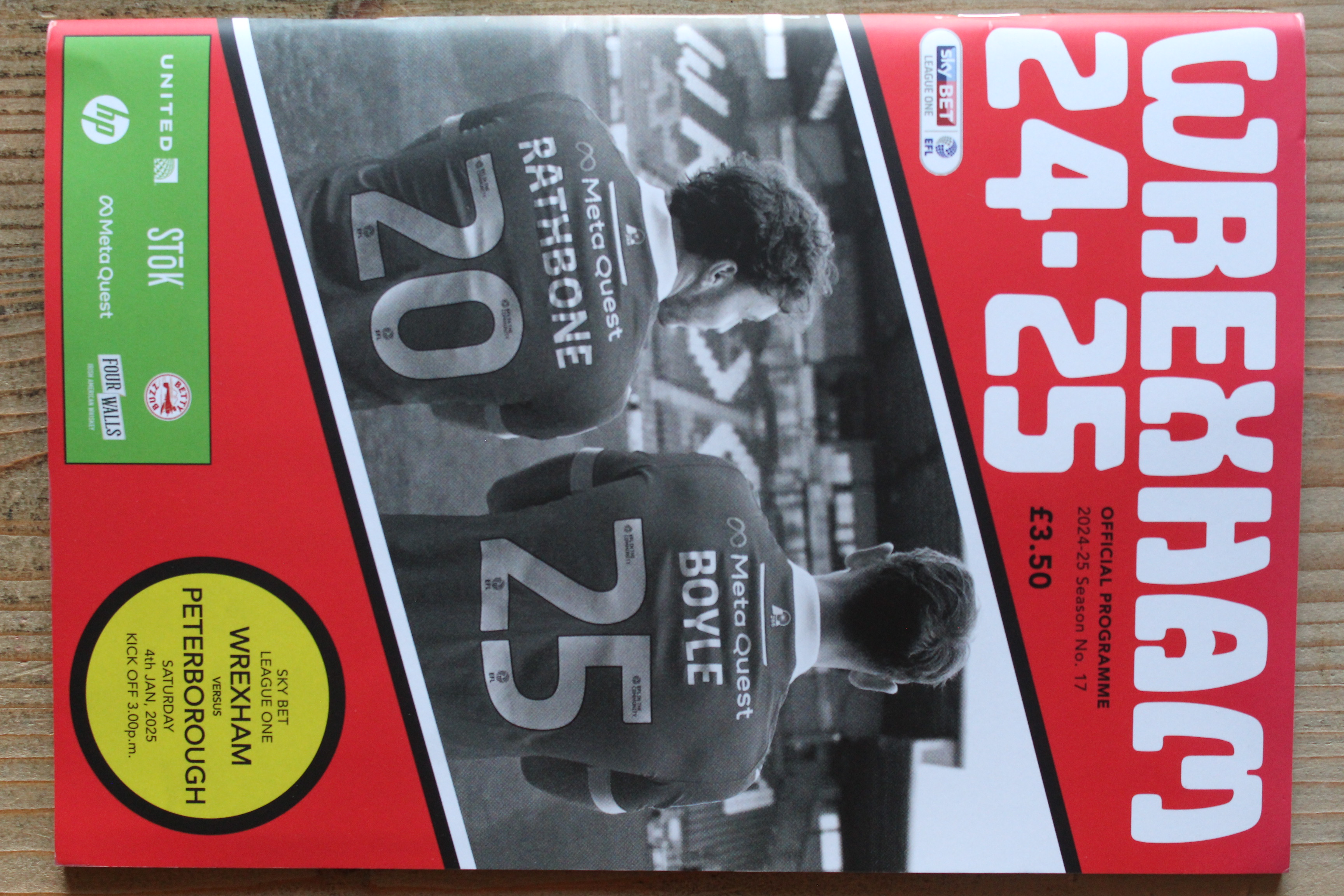 Wrexham FC v Peterborough United FC