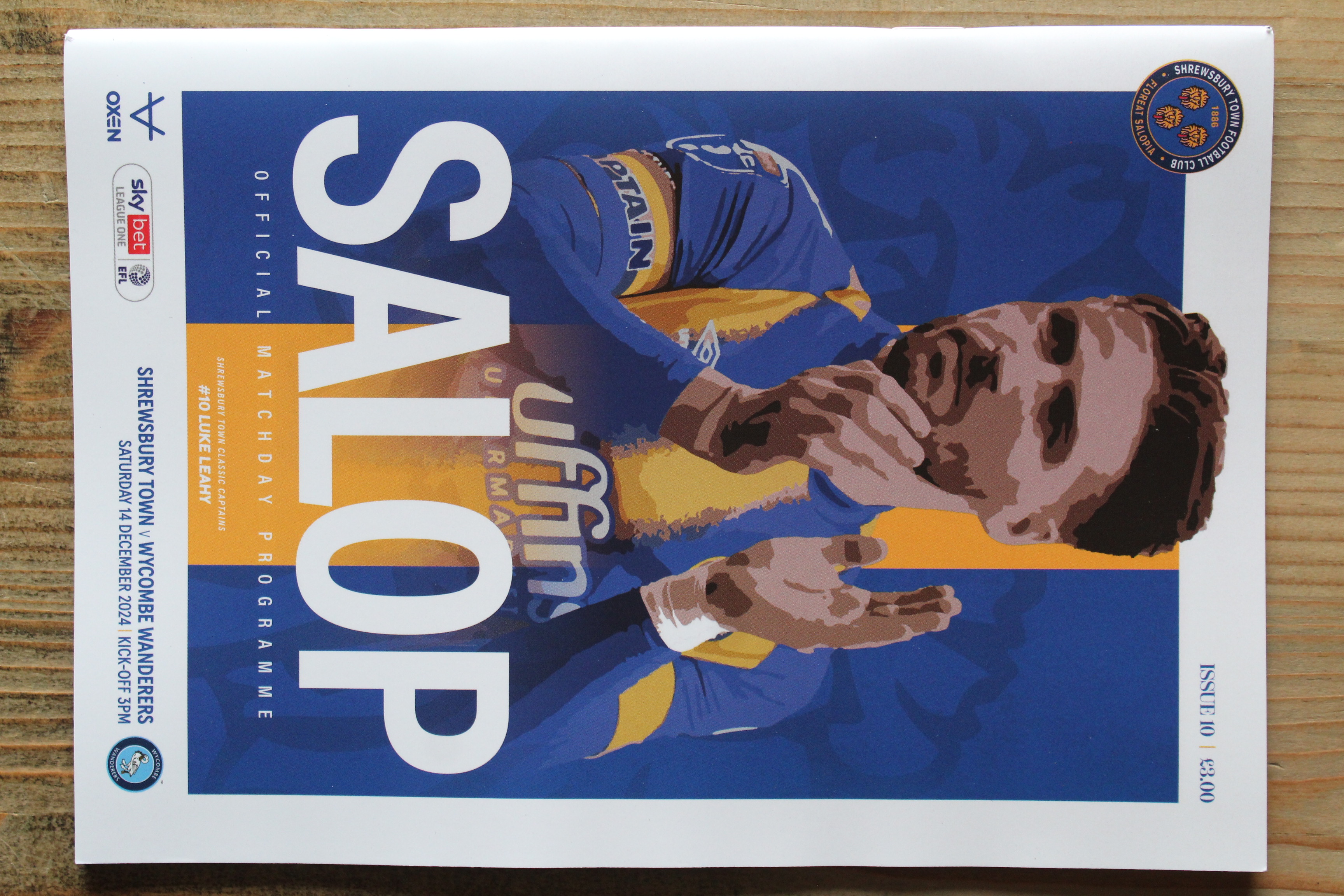 Shrewsbury Town FC v Wycombe Wanderers FC