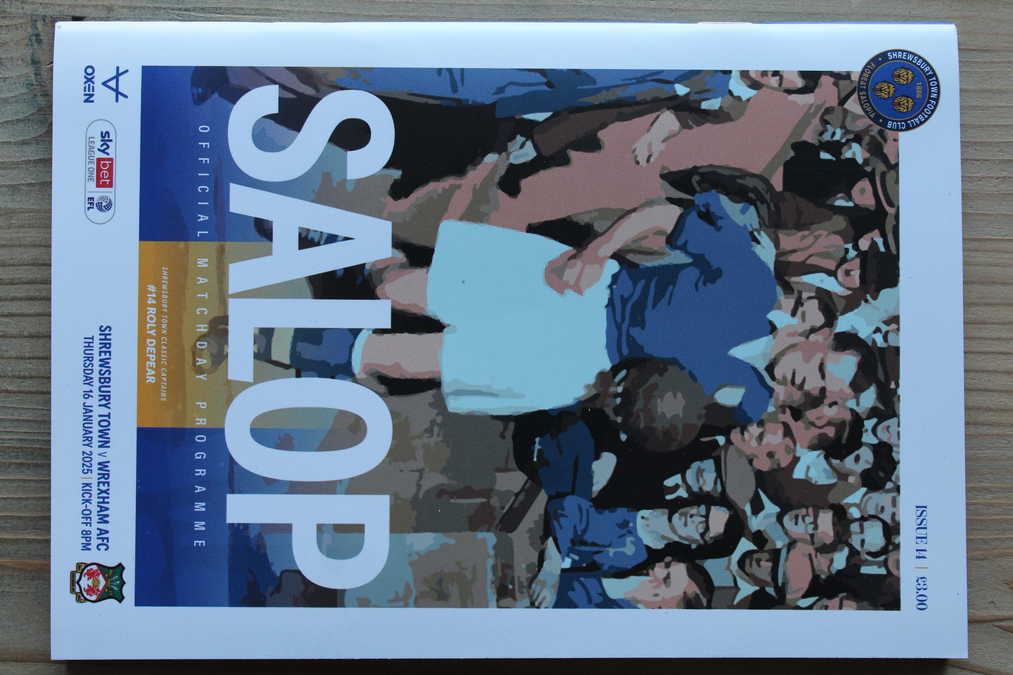 Shrewsbury Town FC v Wrexham FC
