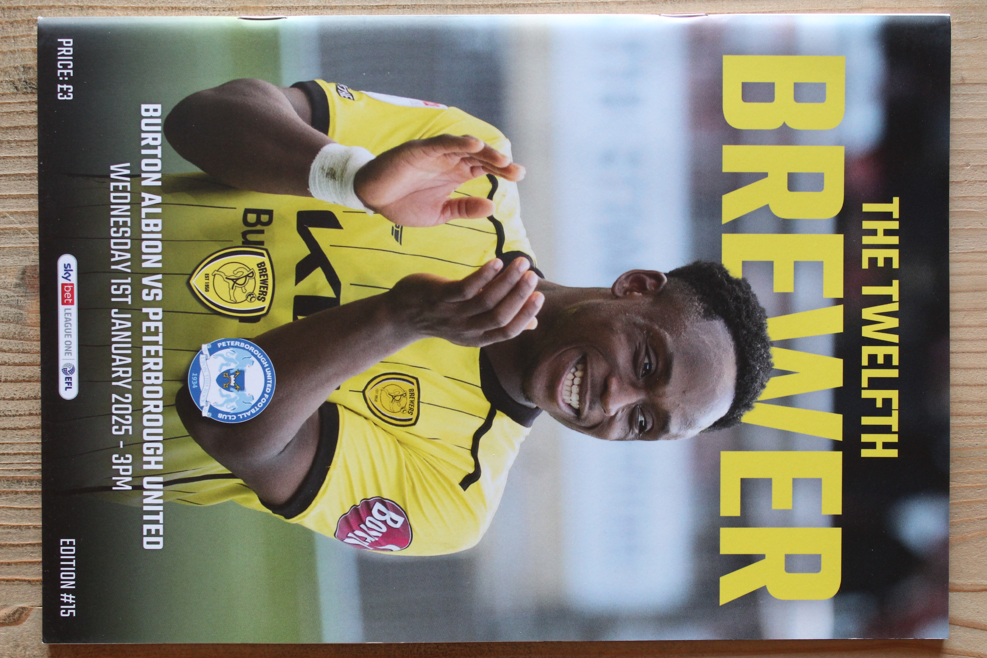 Burton Albion FC v Peterborough United FC