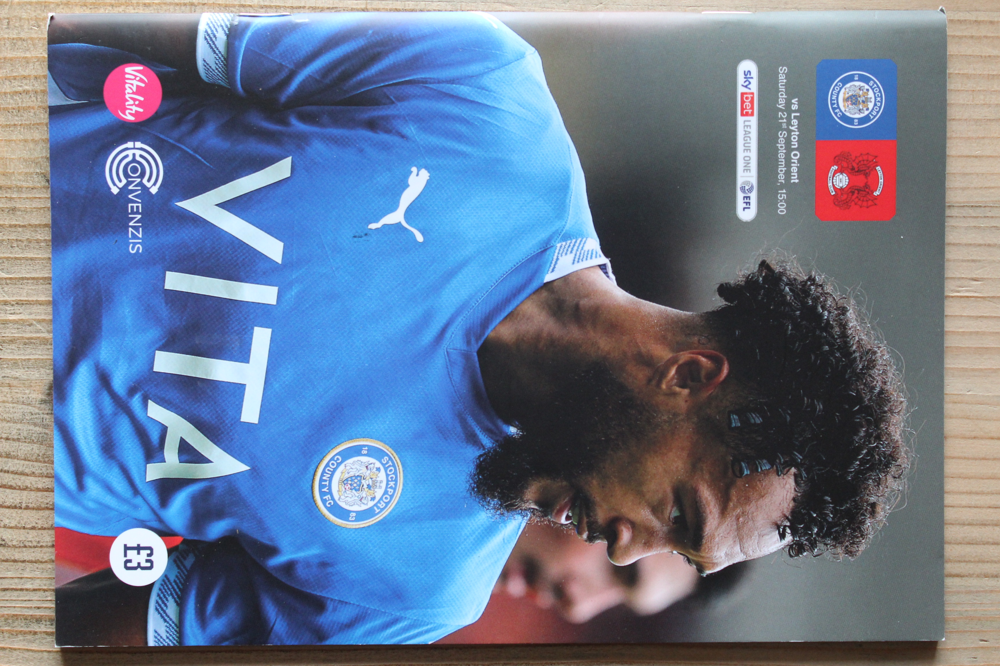 Stockport County FC v Leyton Orient FC
