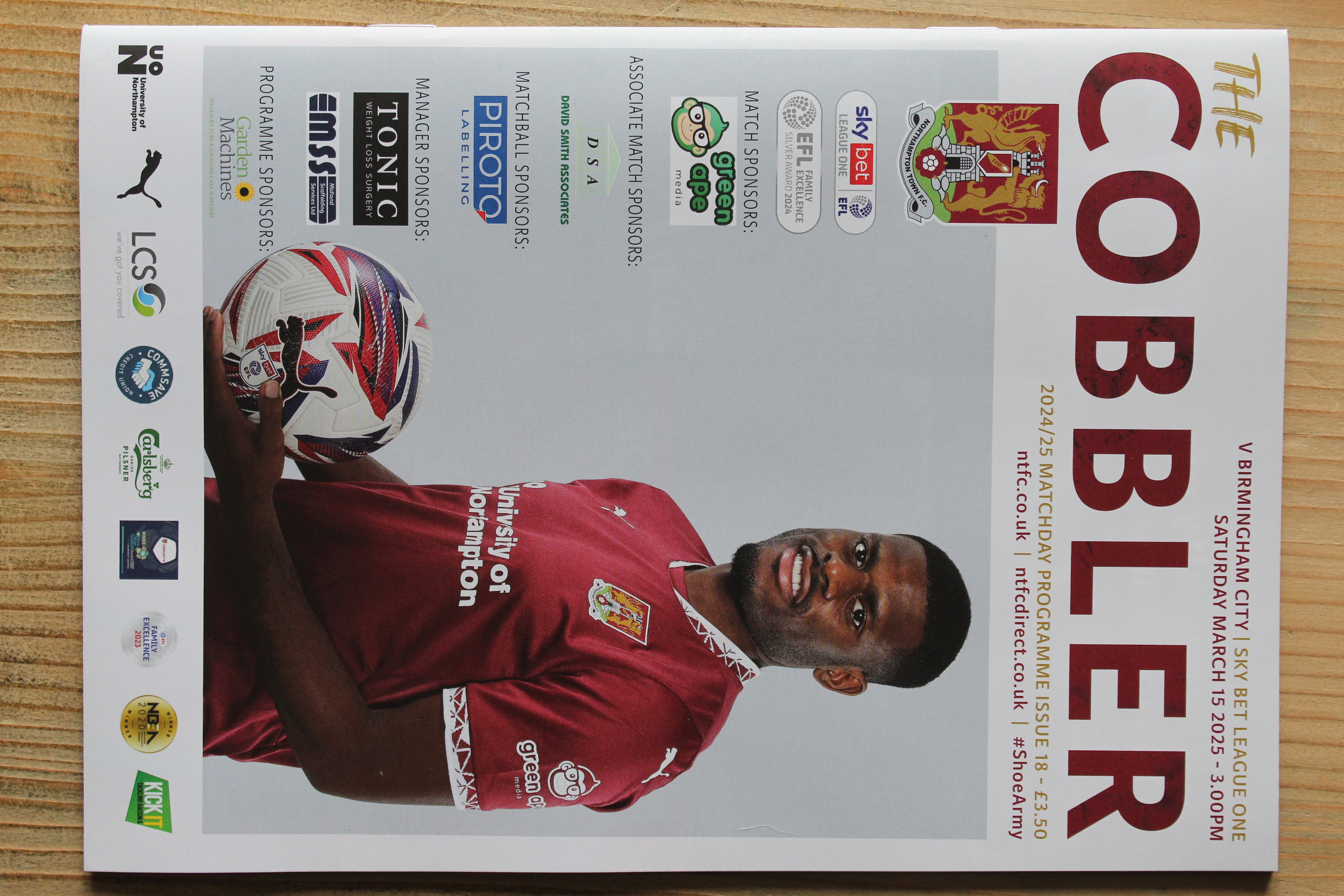 Northampton Town FC v Birmingham City FC