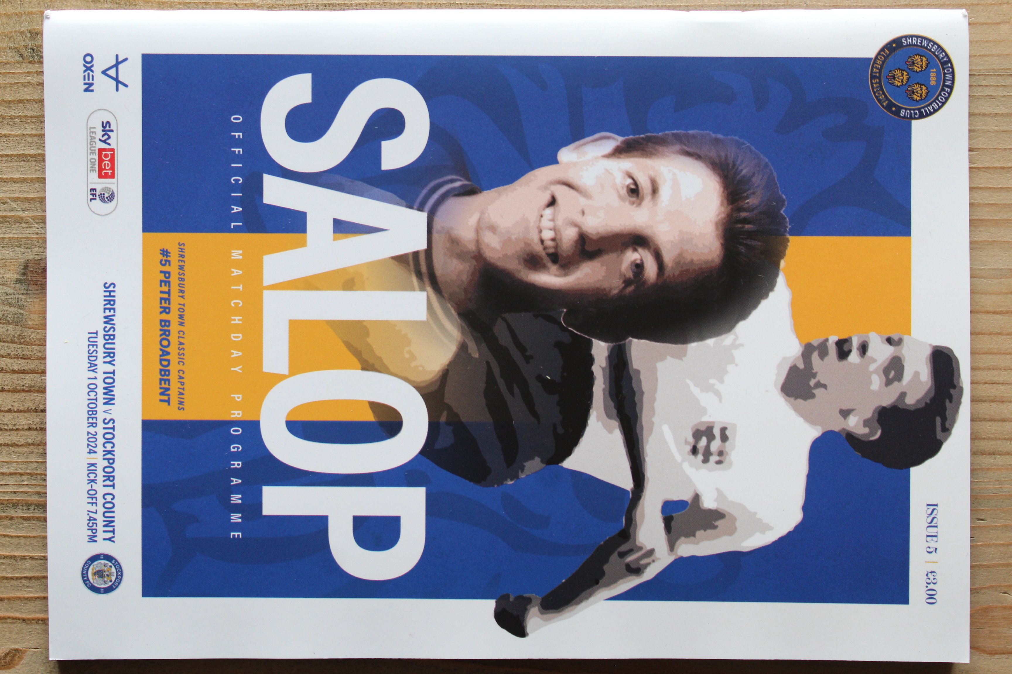 Shrewsbury Town FC v Stockport County FC