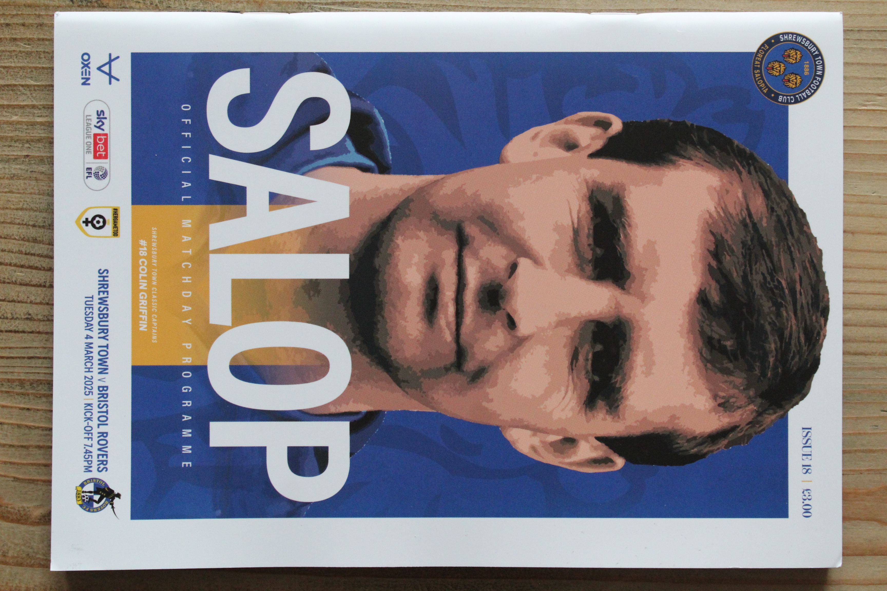 Shrewsbury Town FC v Bristol Rovers FC