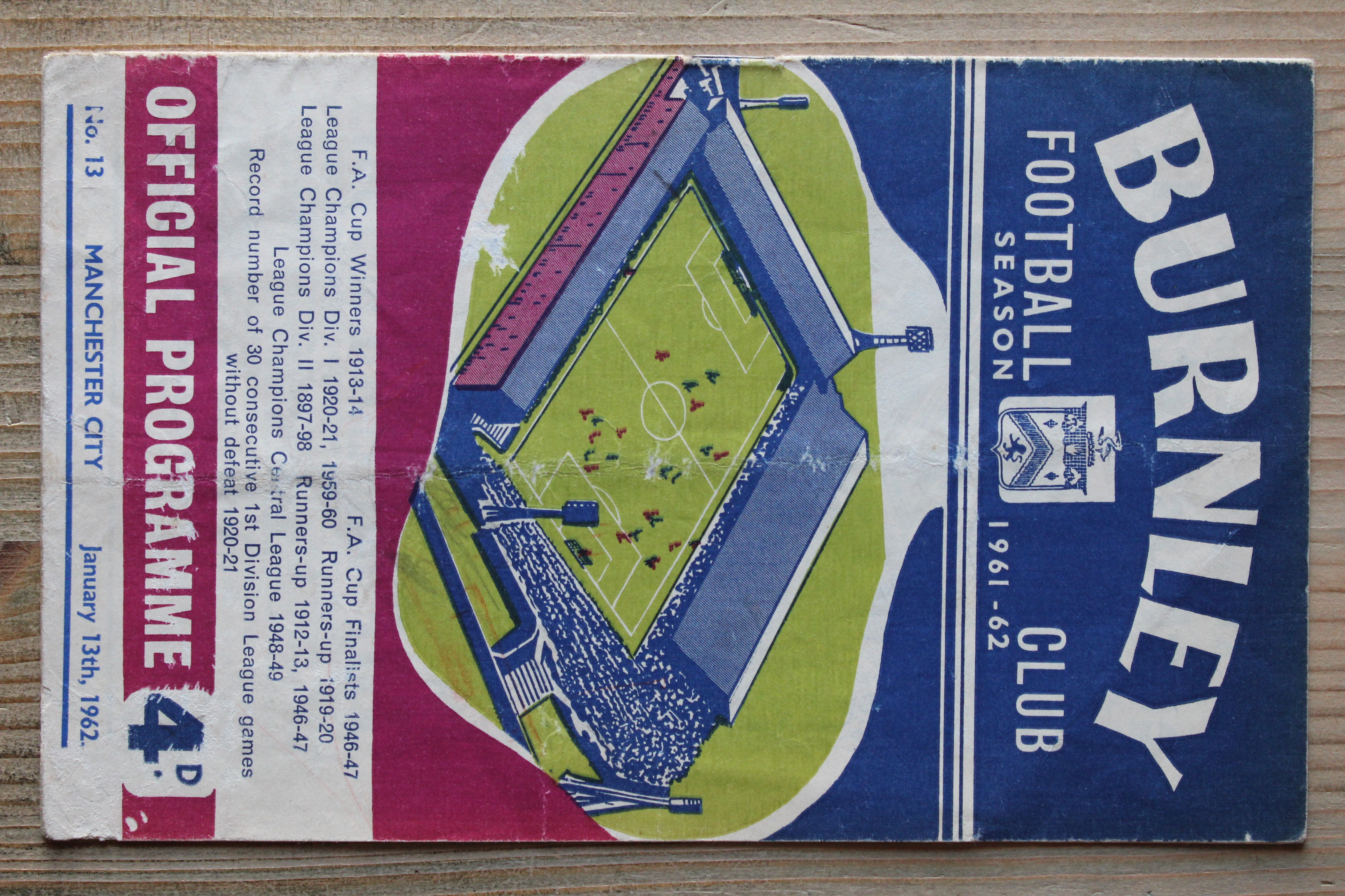 Burnley FC v Manchester City FC