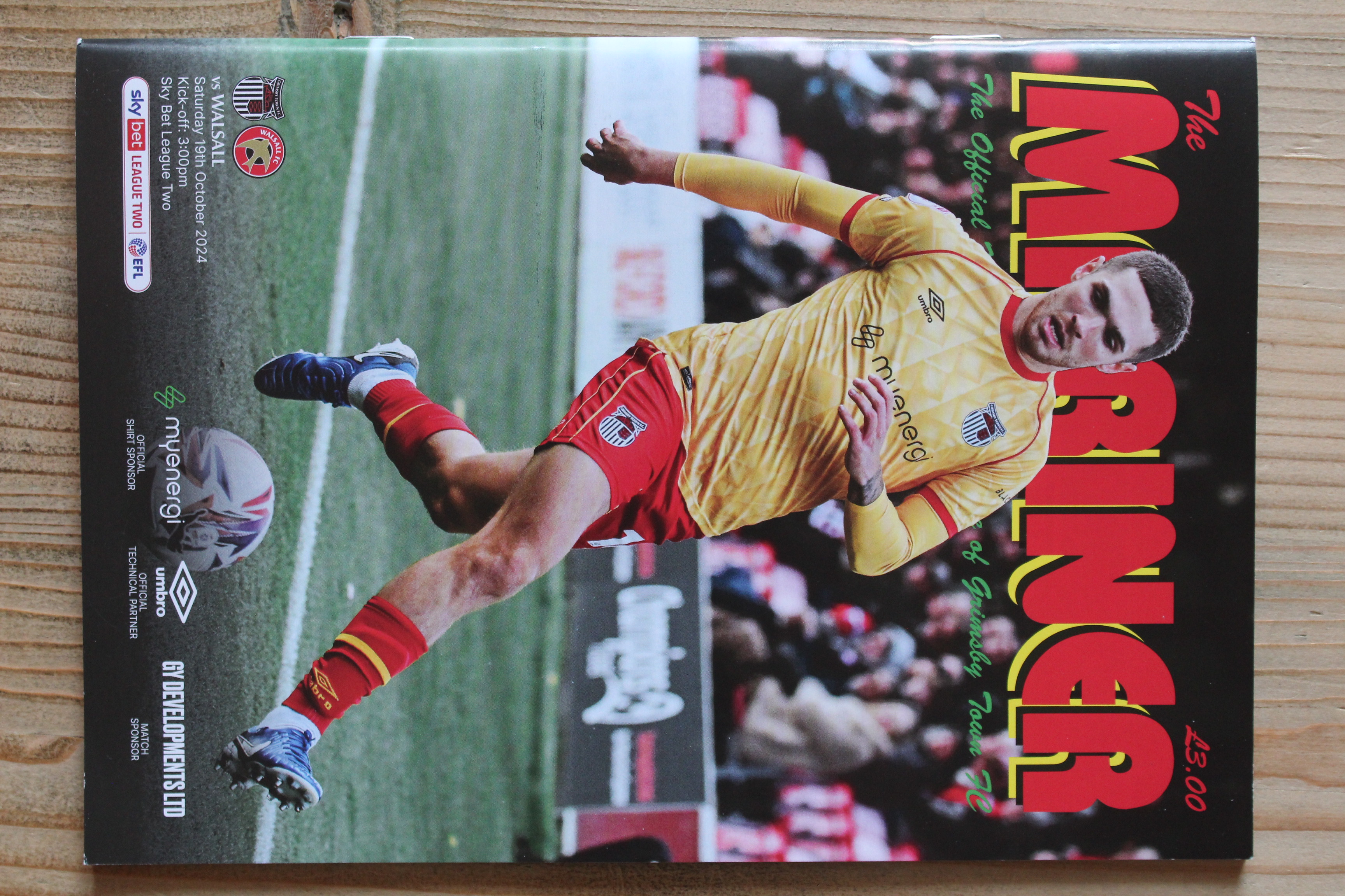 Grimsby Town FC v Walsall FC