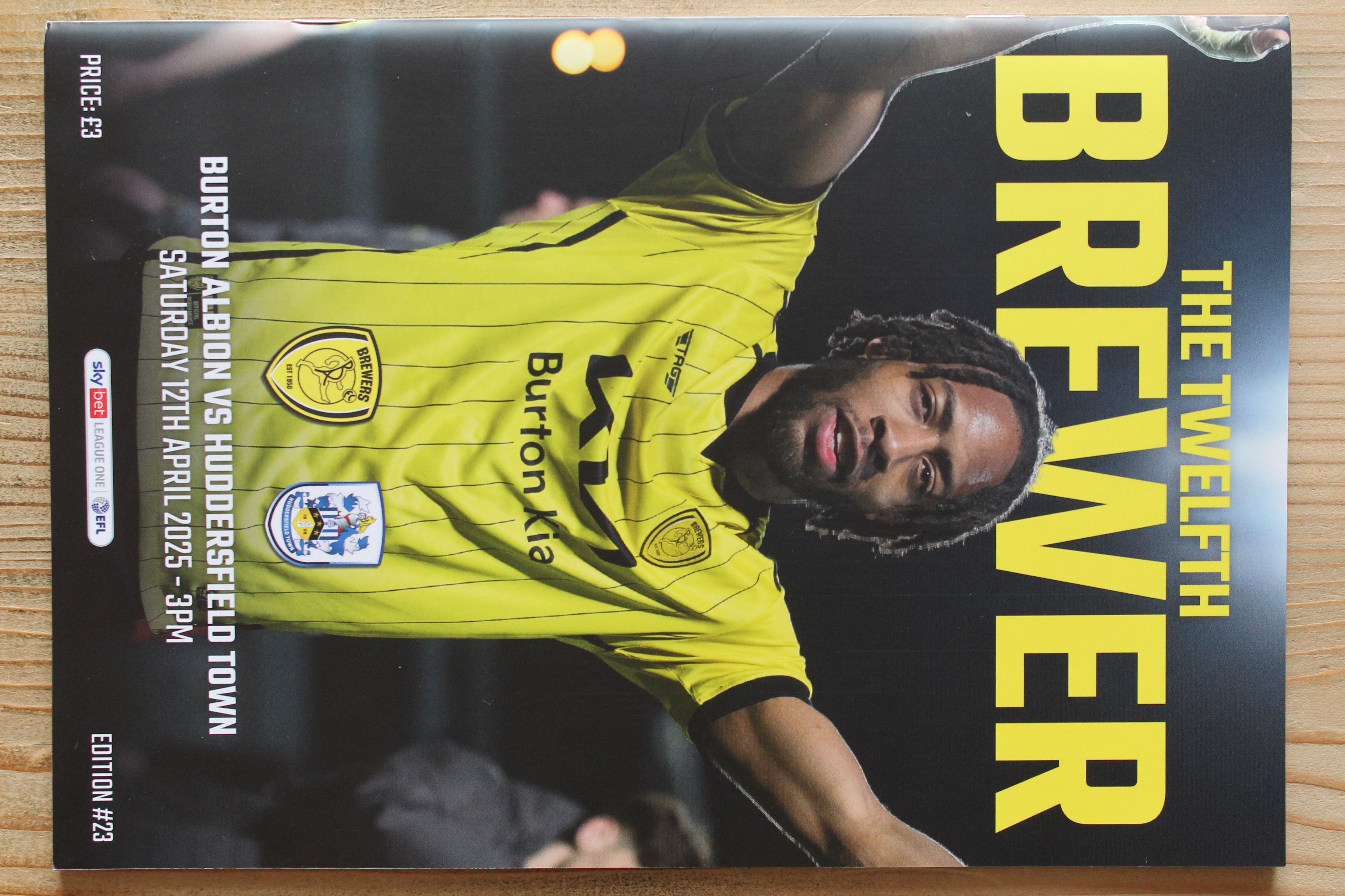 Burton Albion FC v Huddersfield Town FC