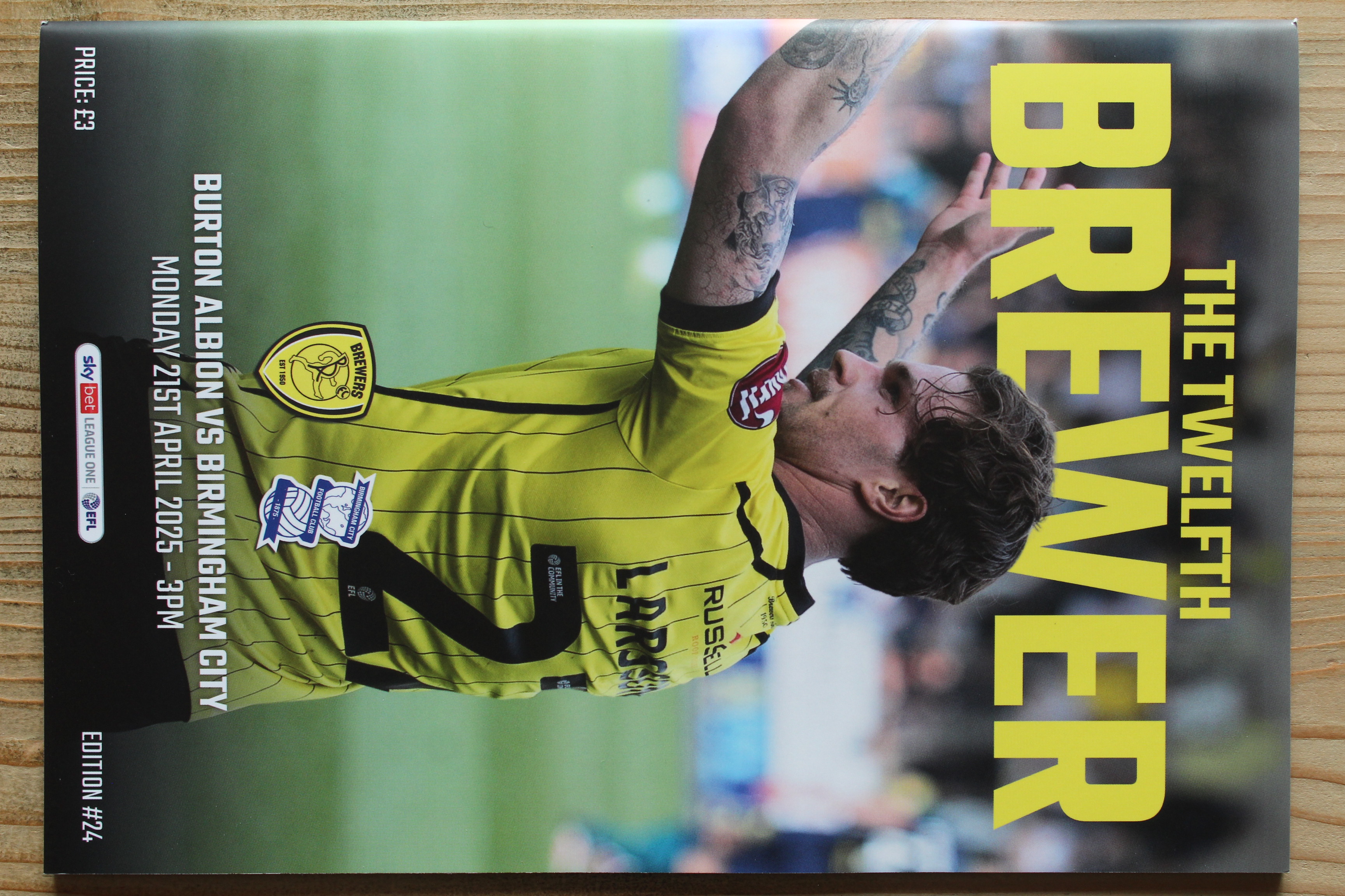 Burton Albion FC v Birmingham City FC