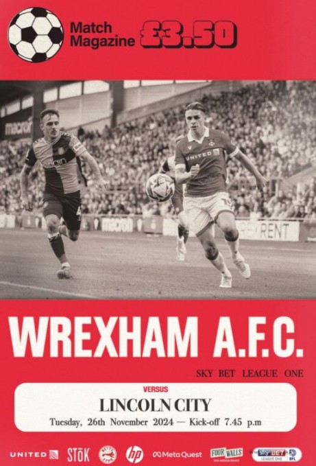Wrexham FC v Lincoln City FC