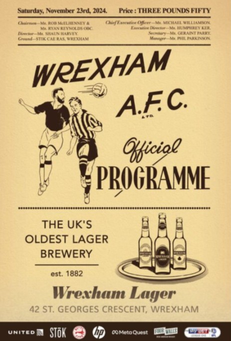 Wrexham FC v Exeter City FC