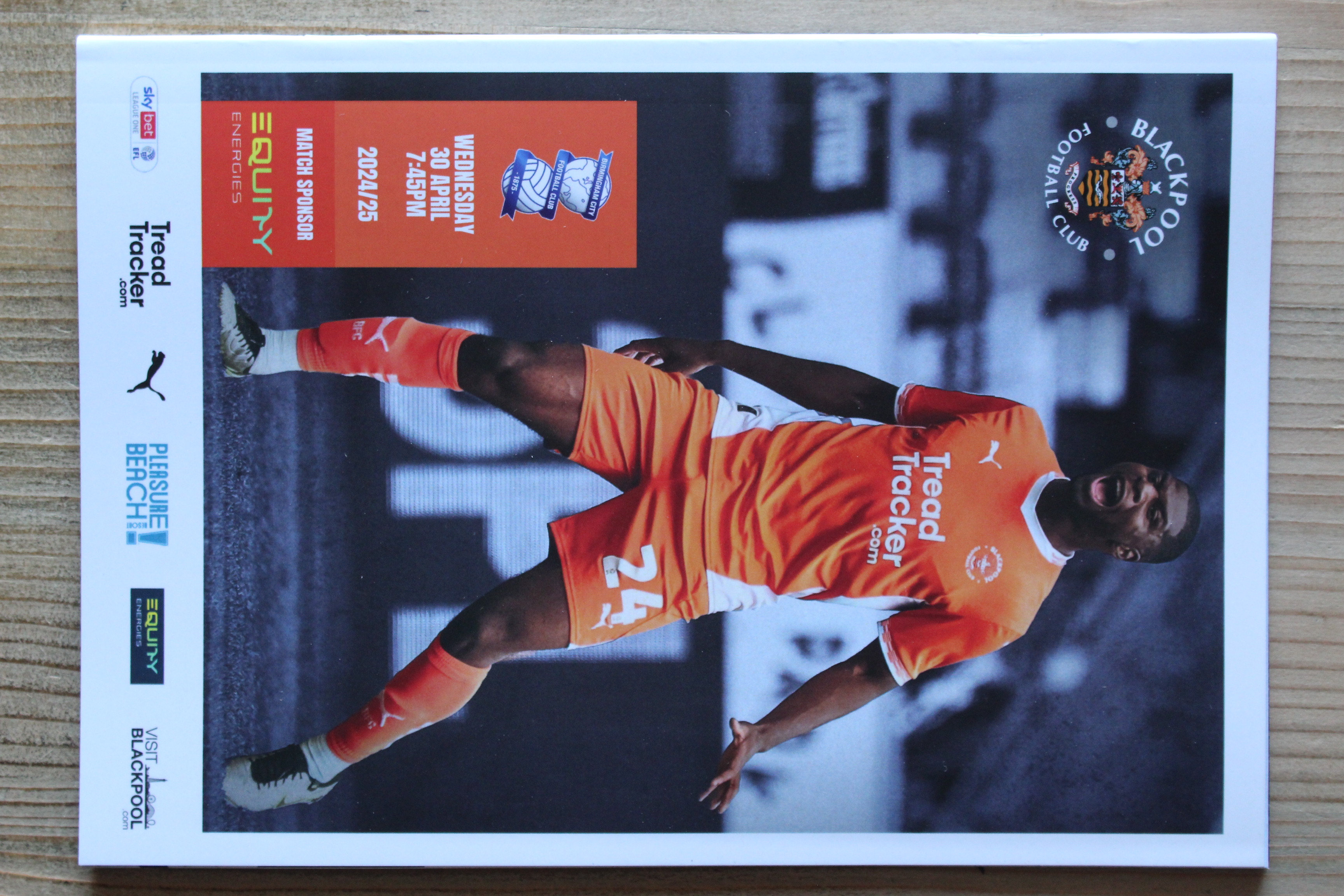 Blackpool FC v Birmingham City FC