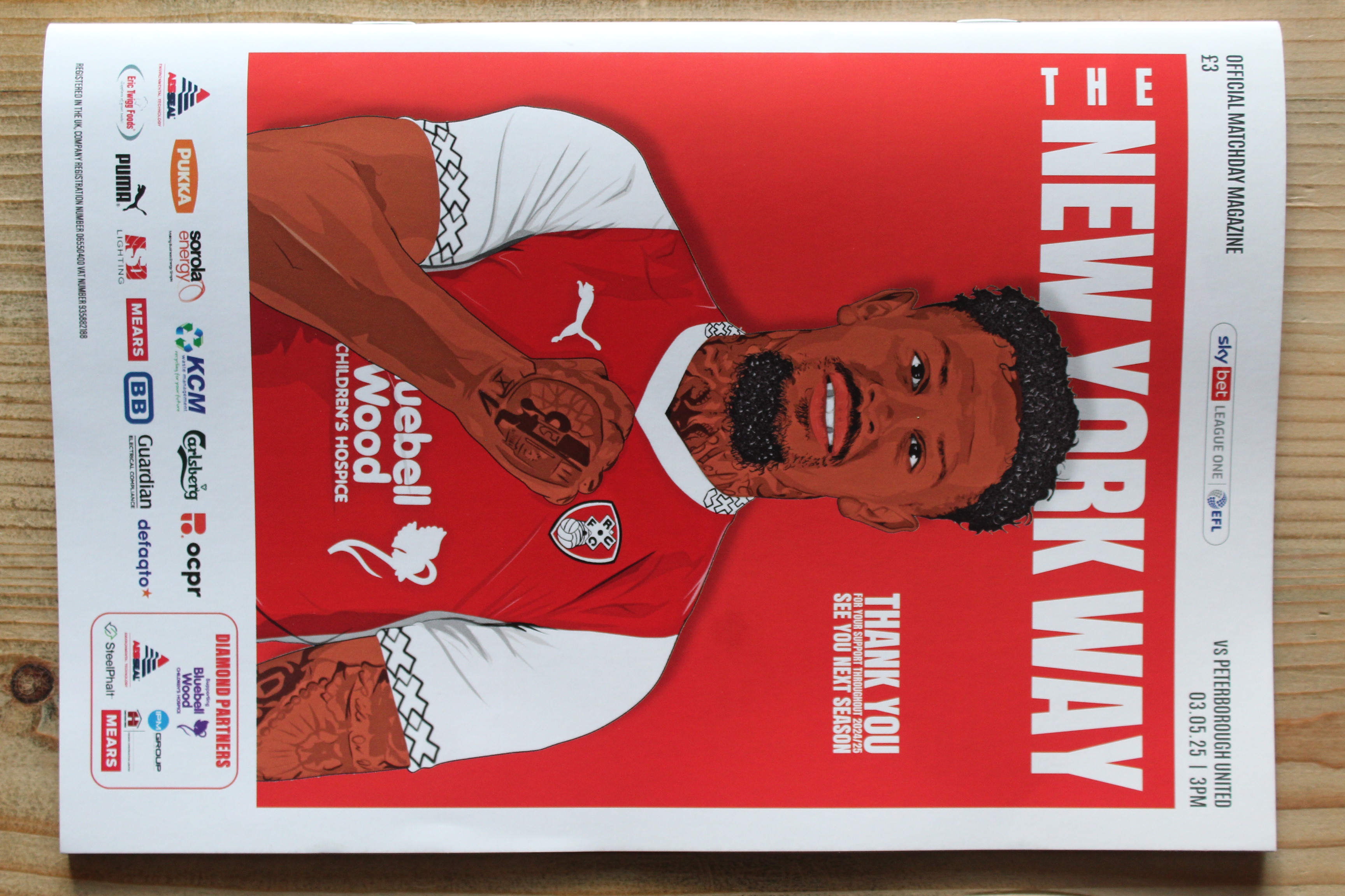 Rotherham United FC v Peterborough United FC