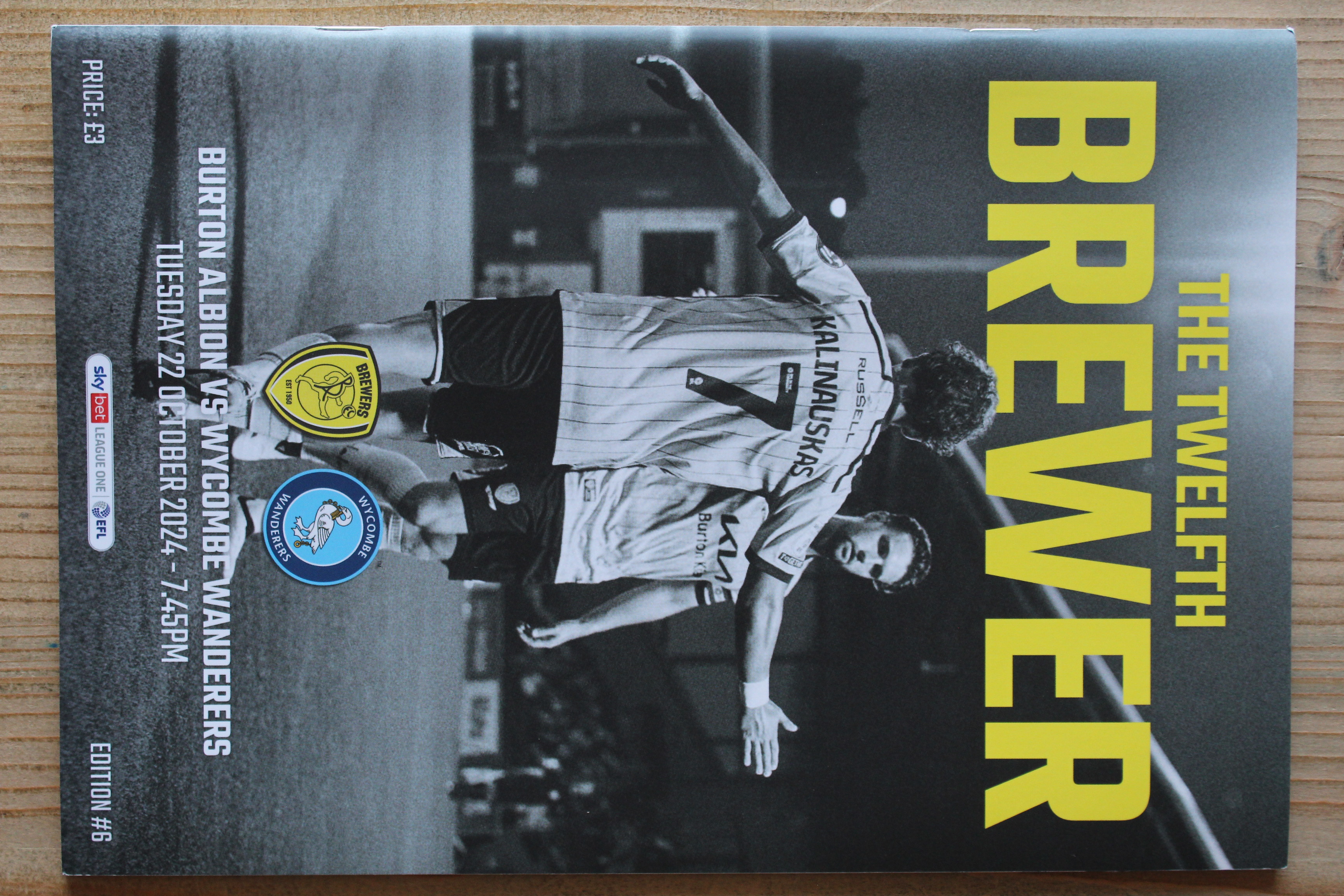 Burton Albion FC v Wycombe Wanderers FC