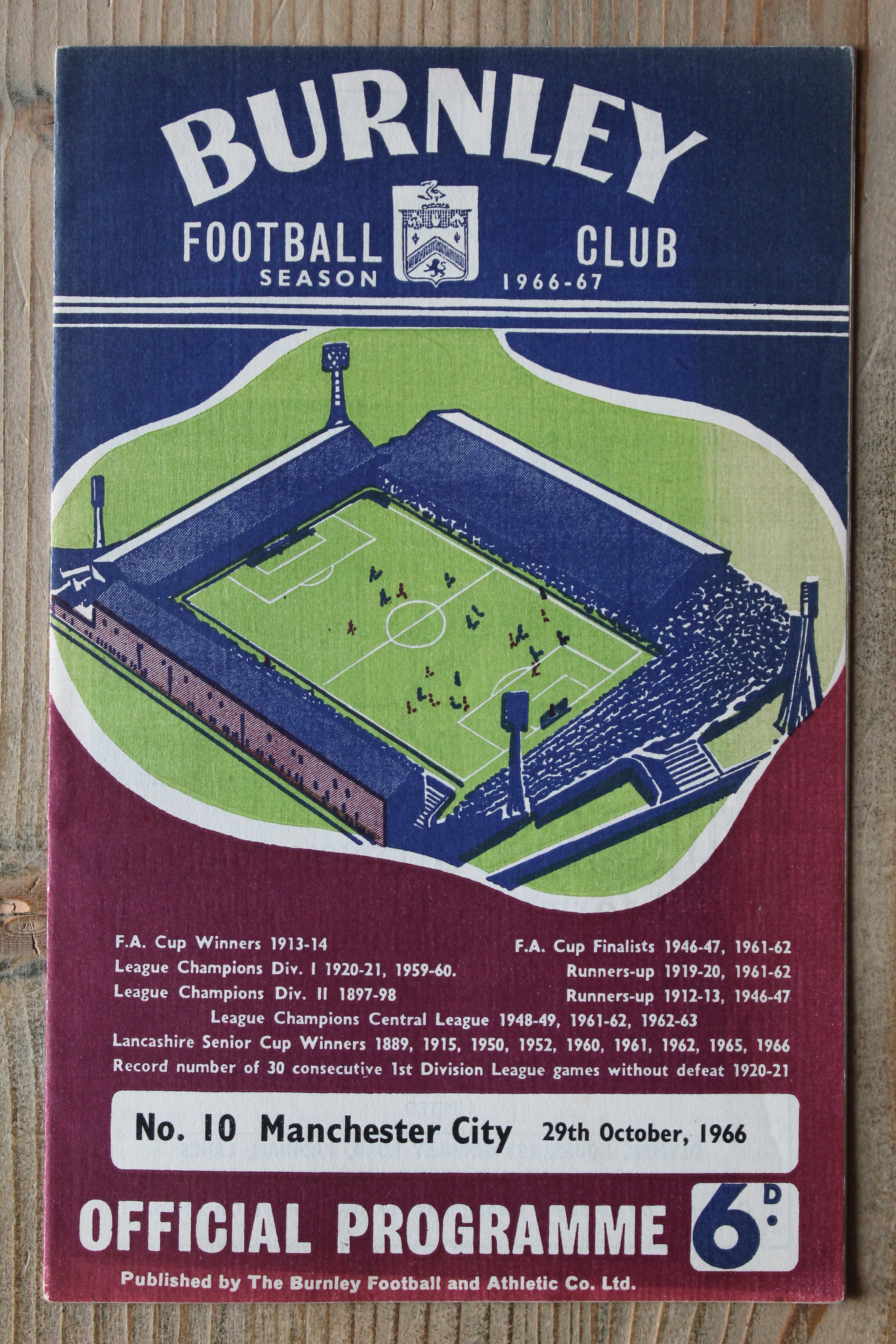 Burnley FC v Manchester City FC