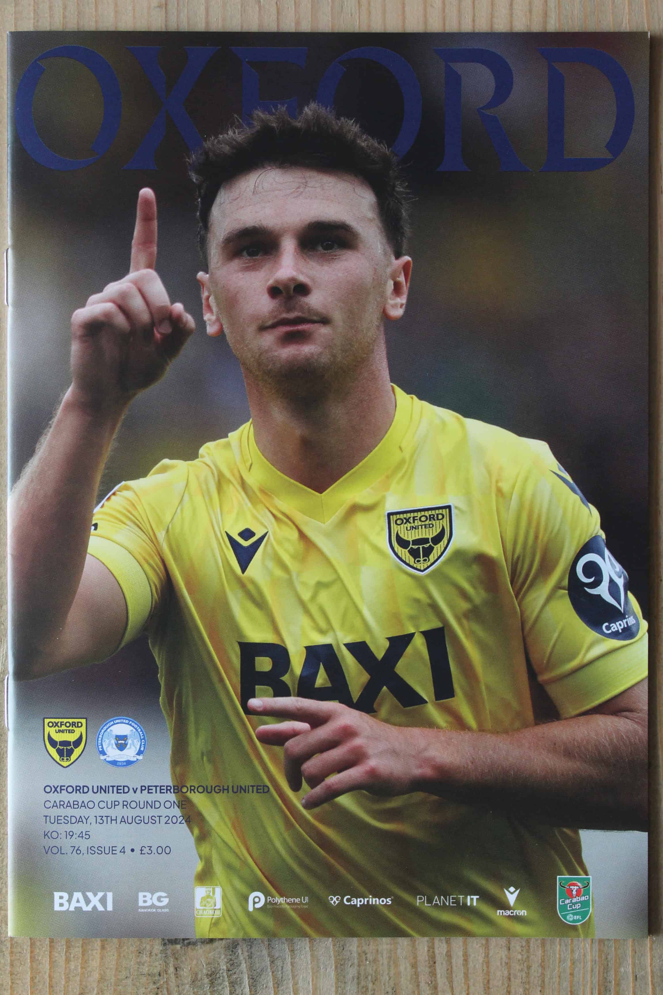 Oxford United FC v Peterborough United FC