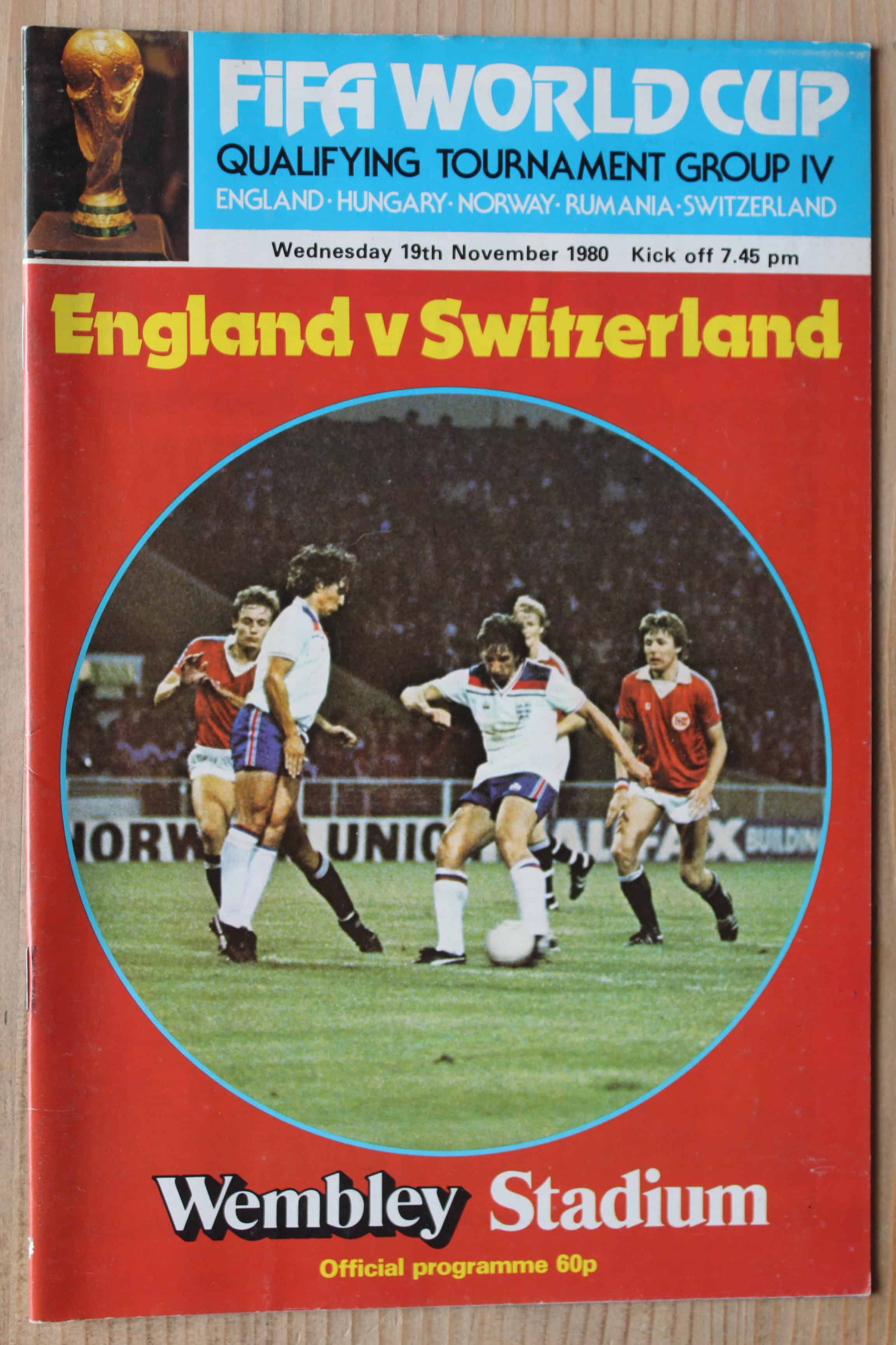 England v Switzerland
