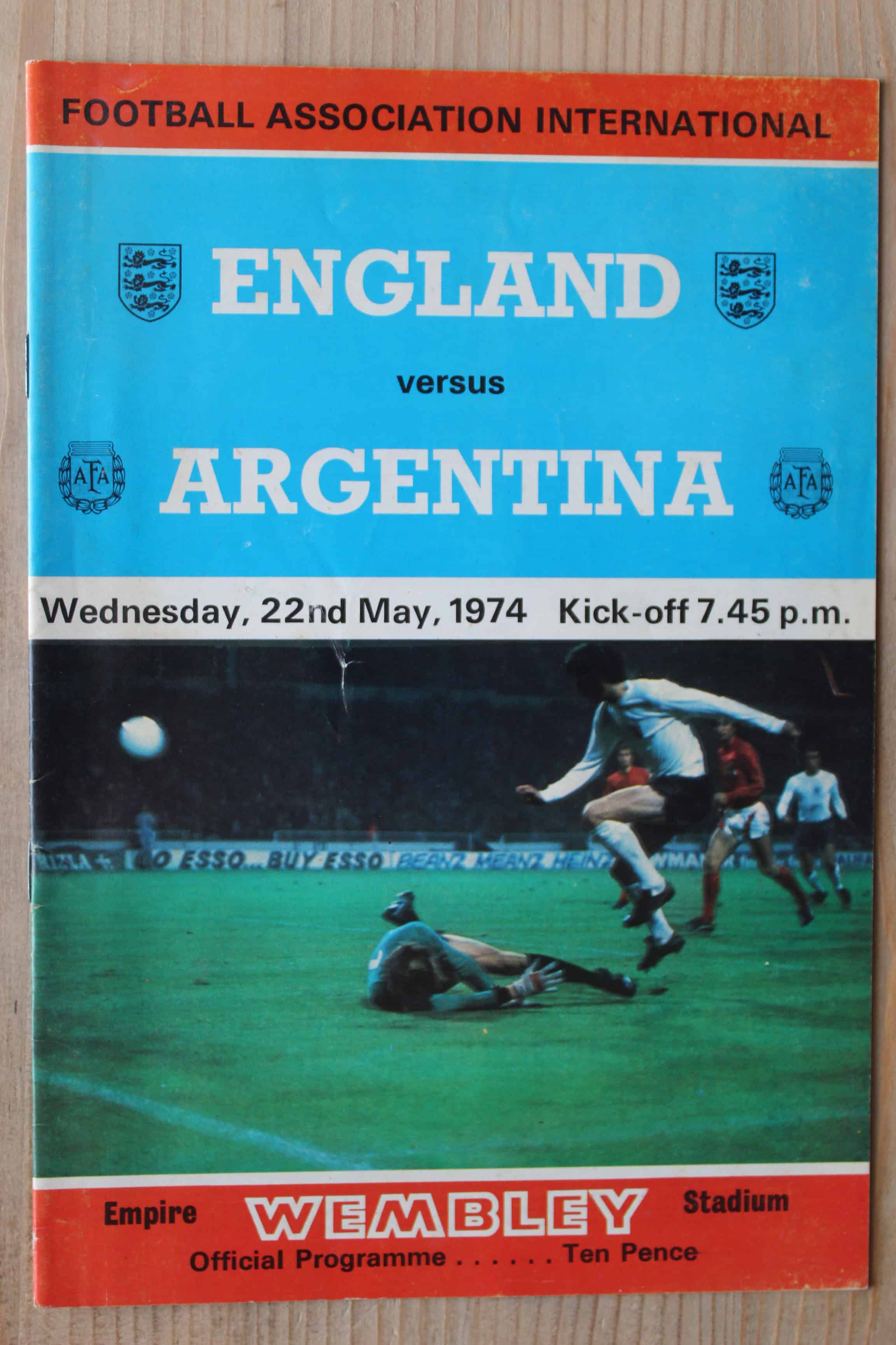 England v Argentina
