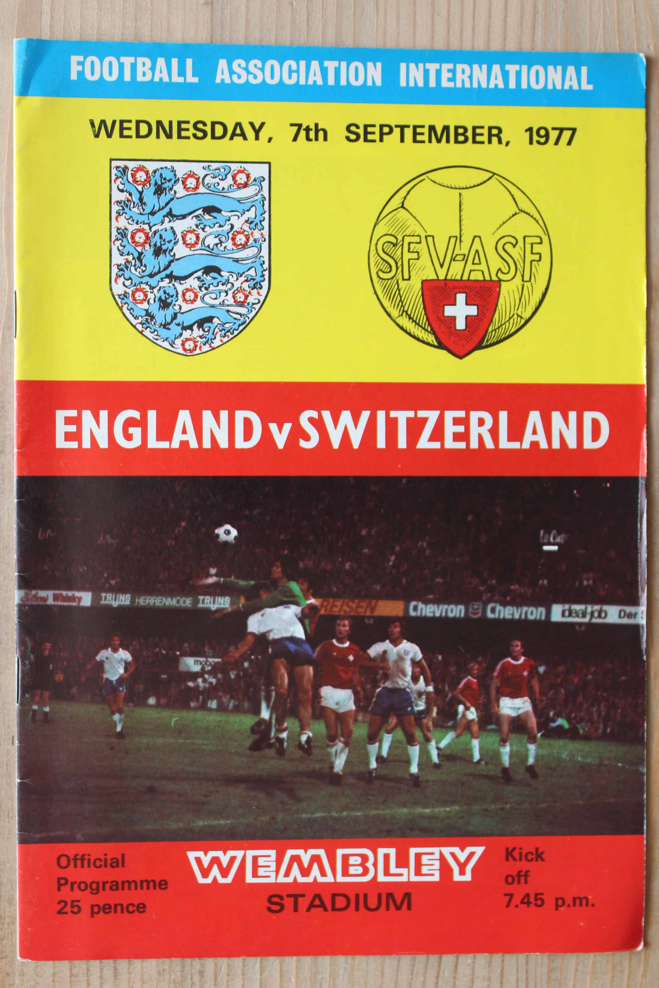 England v Switzerland