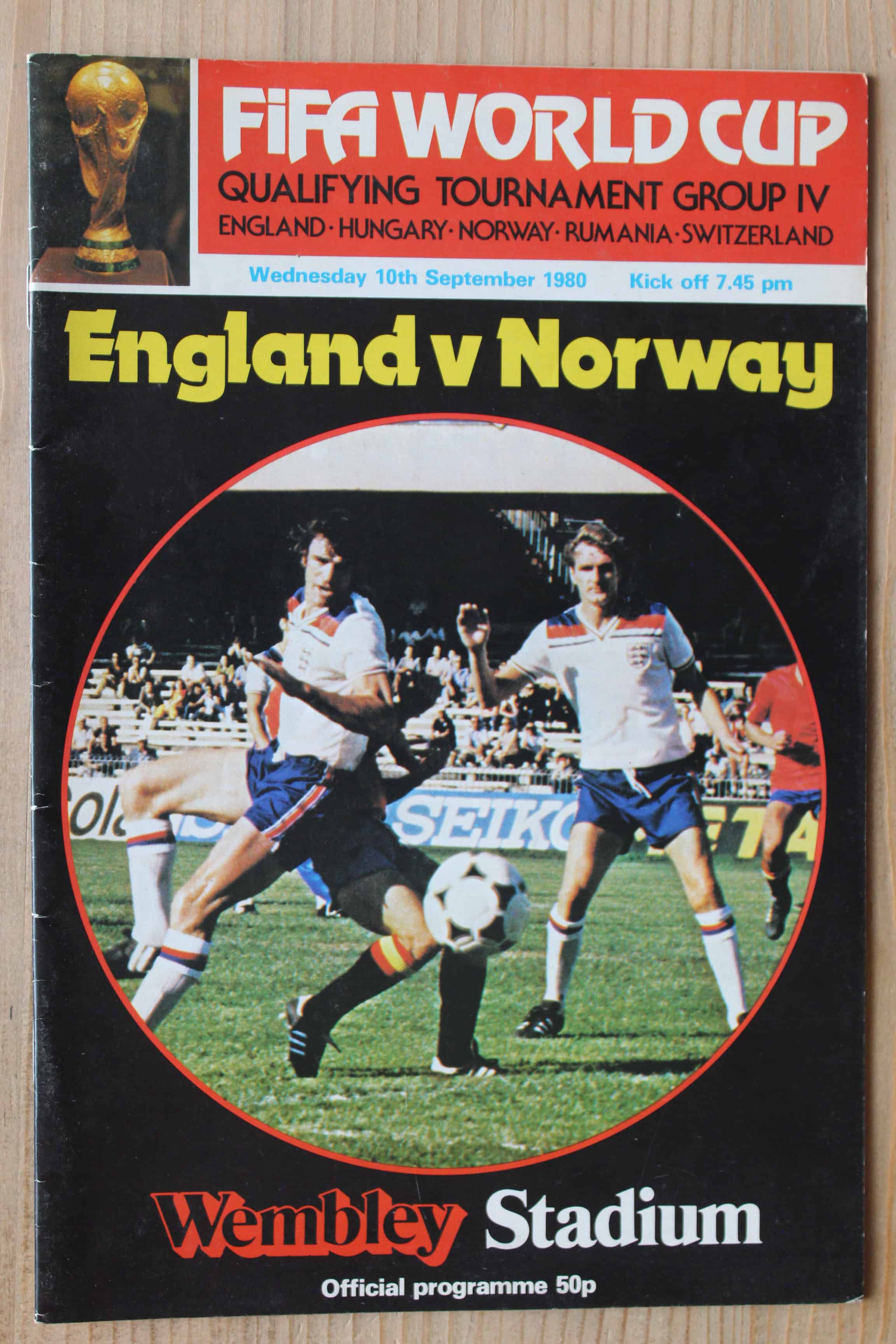 England v Norway