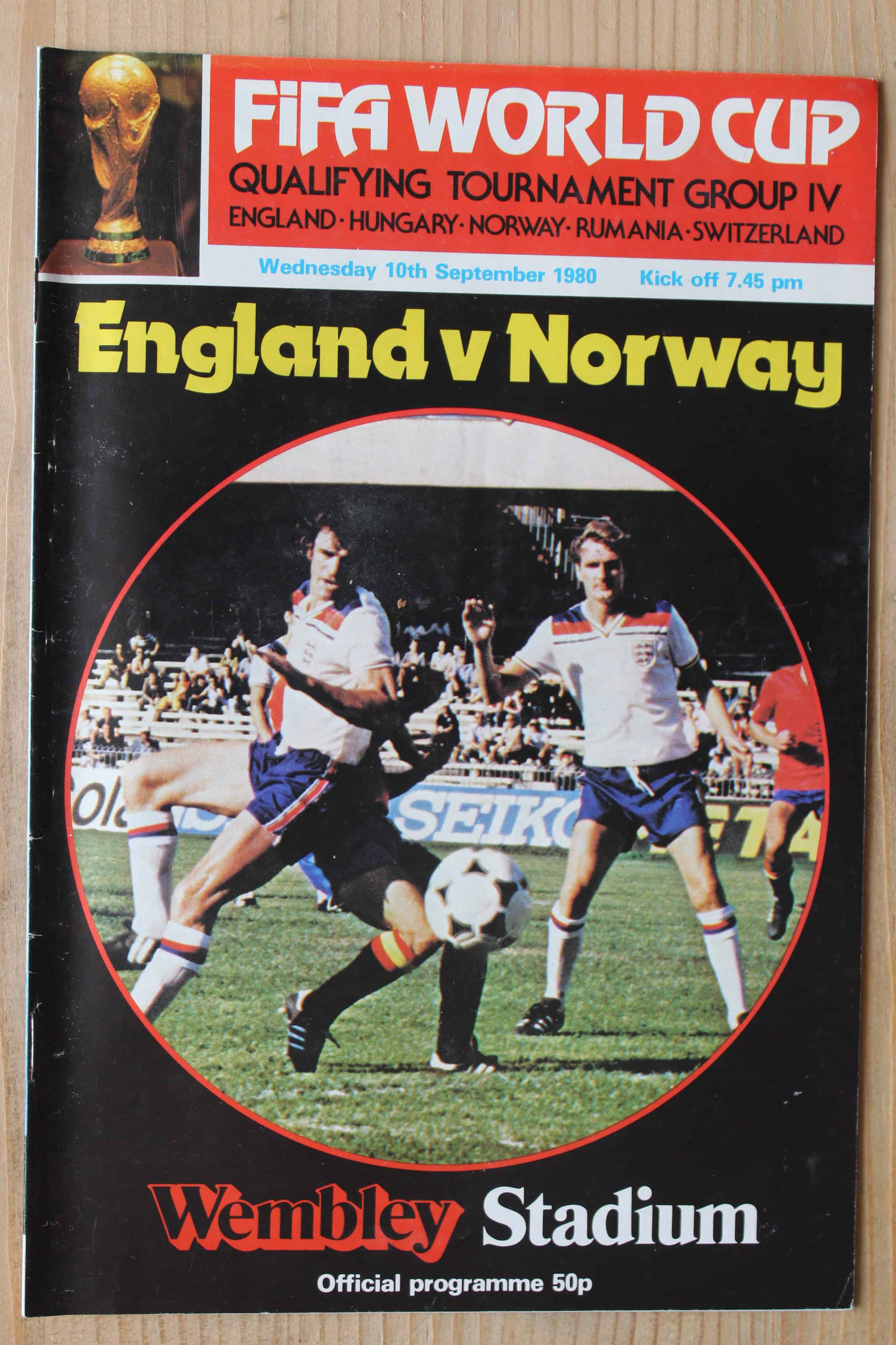 England v Norway