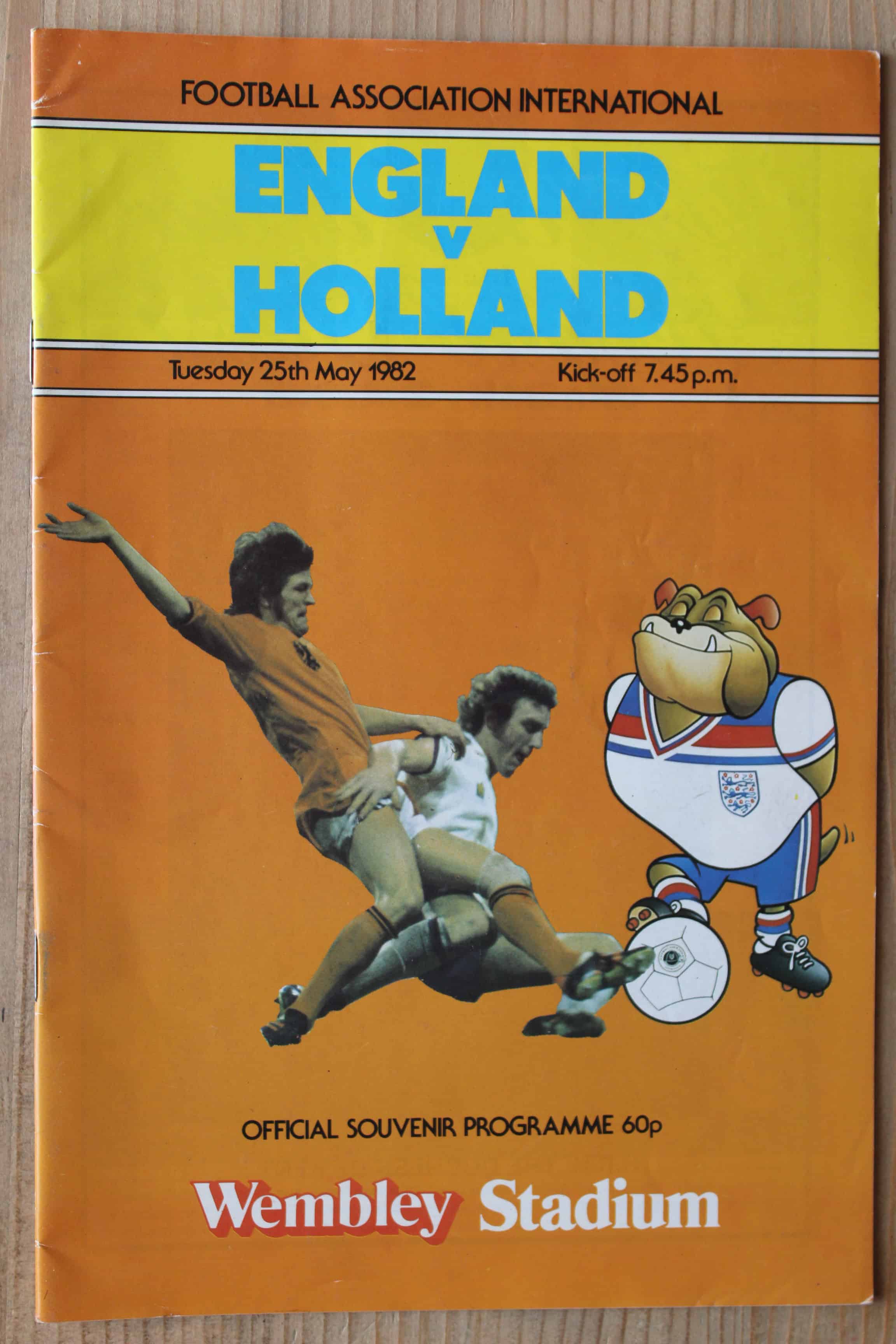 England v Holland (Netherlands)