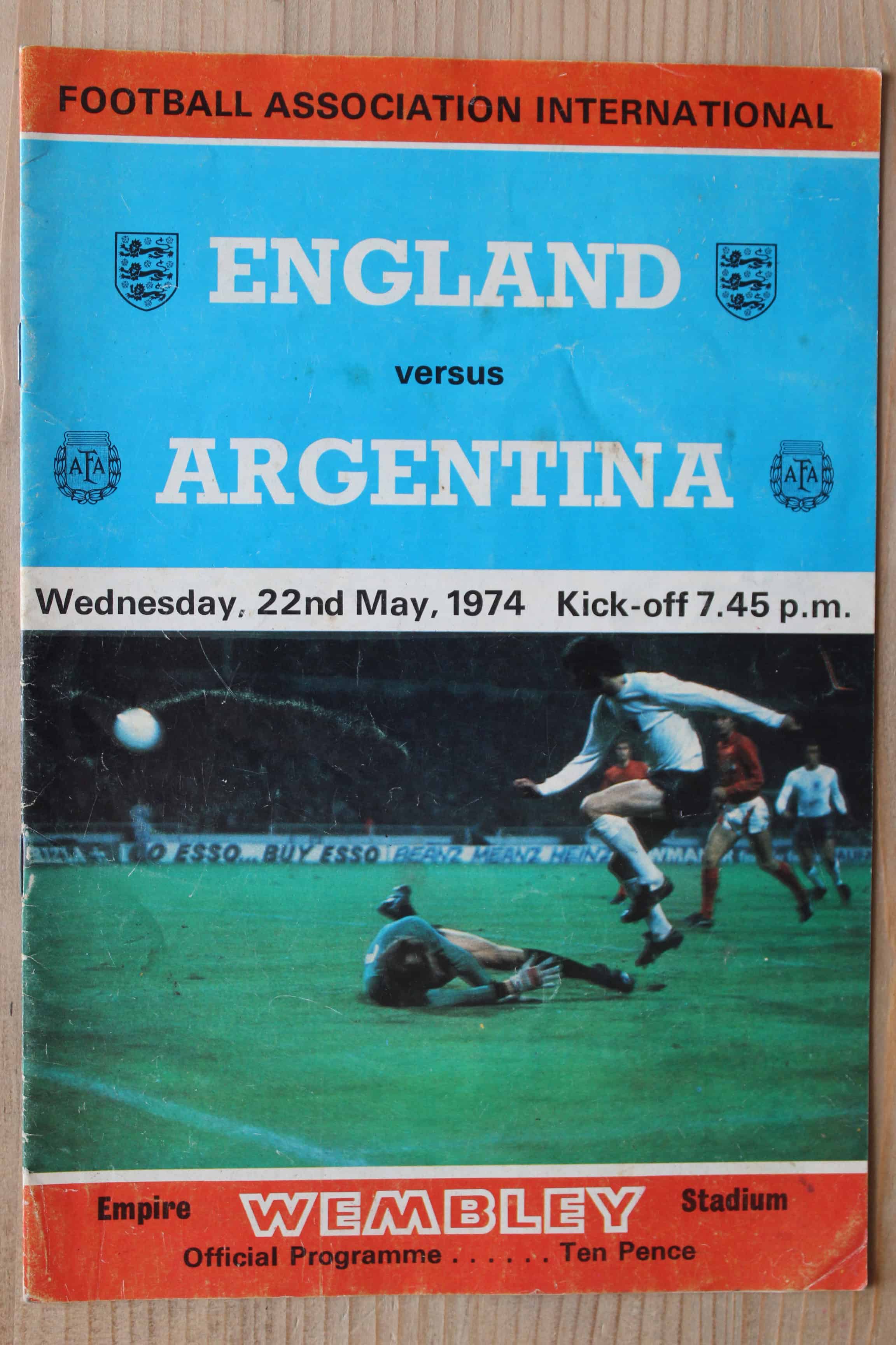 England v Argentina