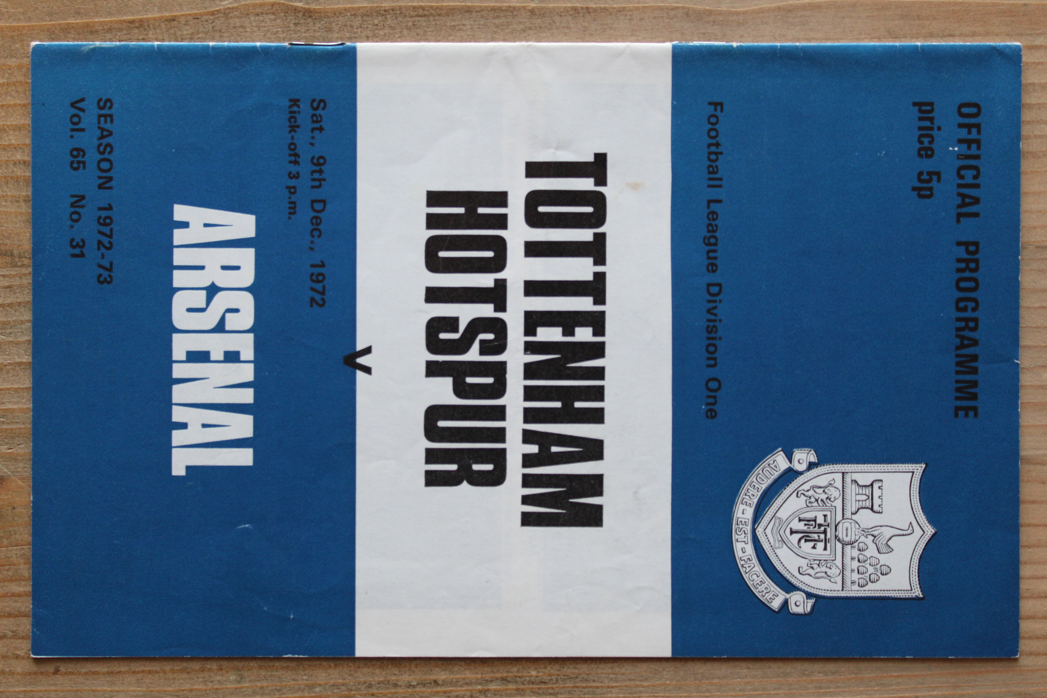 Tottenham Hotspur FC v Arsenal FC