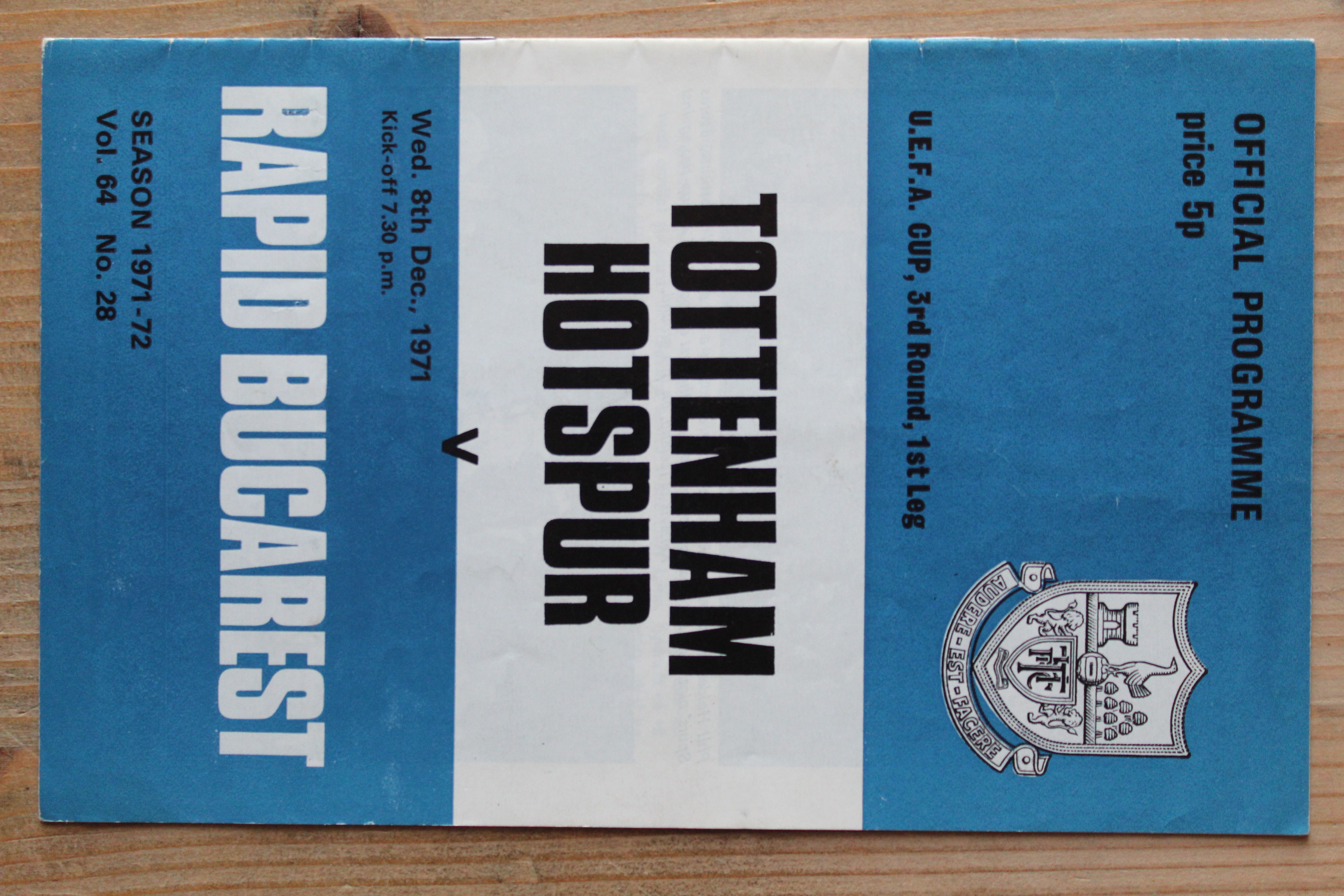 Tottenham Hotspur FC v Rapid Bucharest