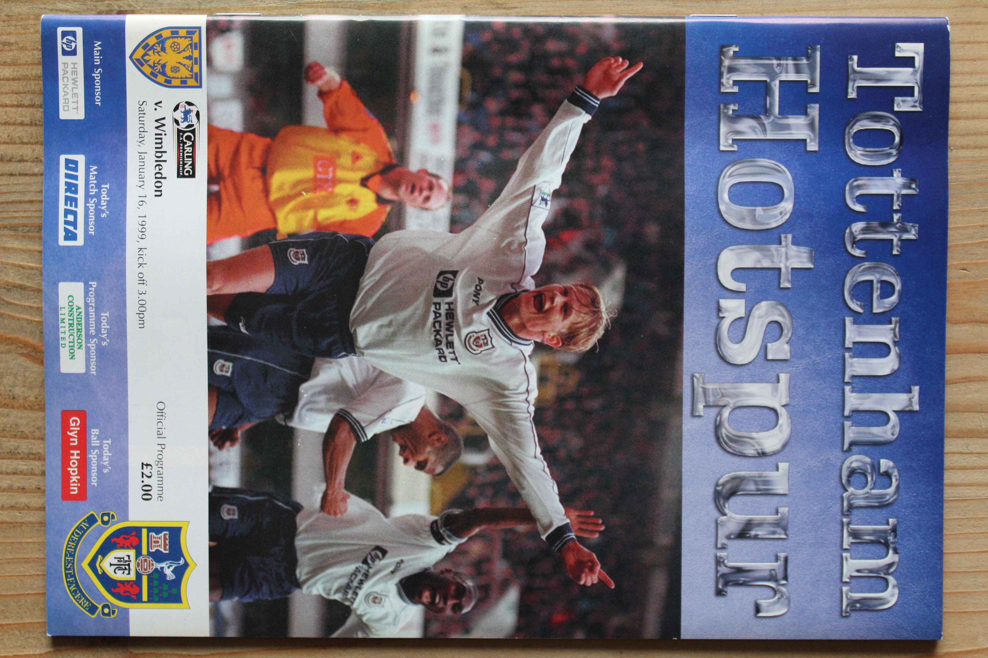 Tottenham Hotspur FC v Wimbledon
