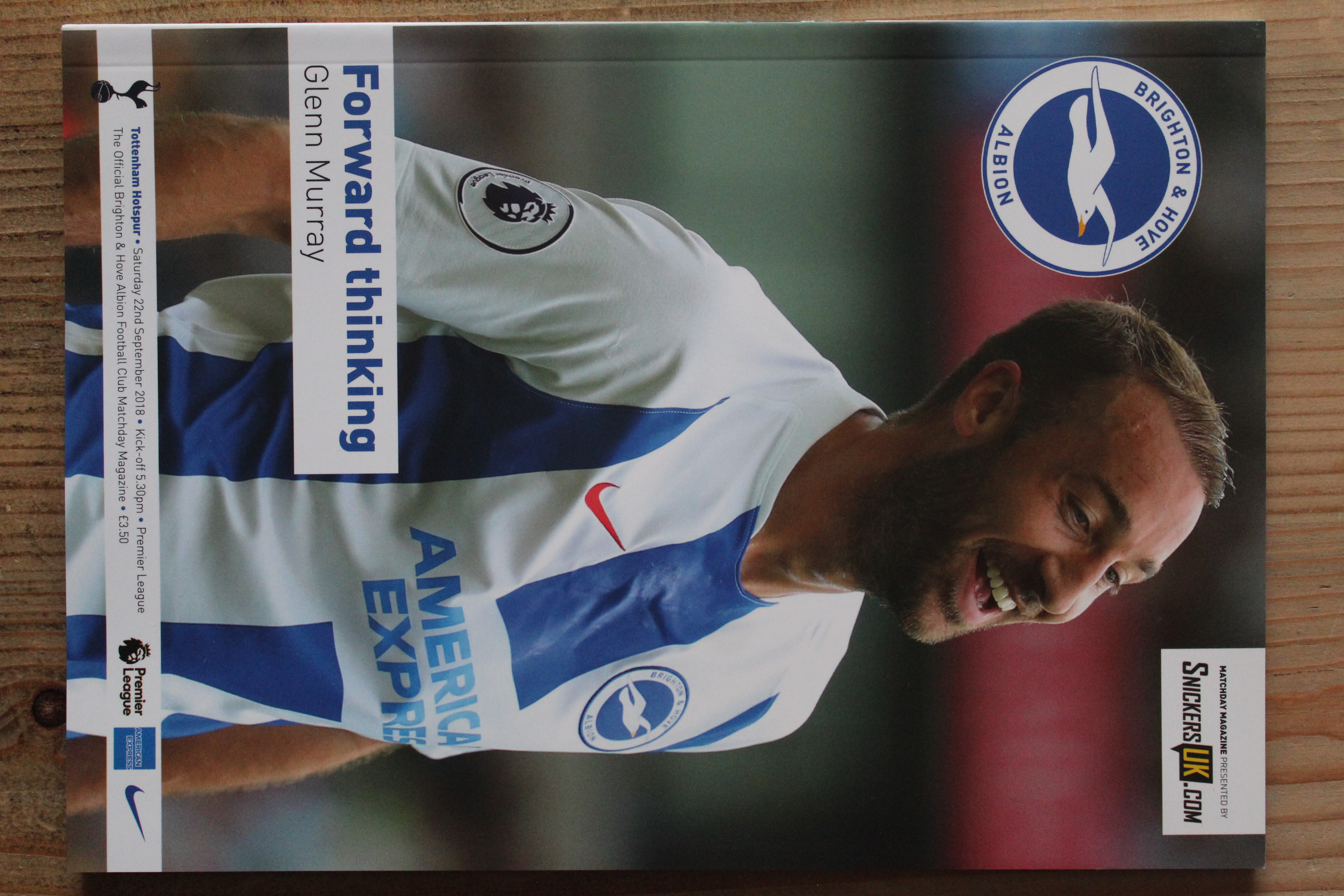 Brighton & Hove Albion FC v Tottenham Hotspur FC