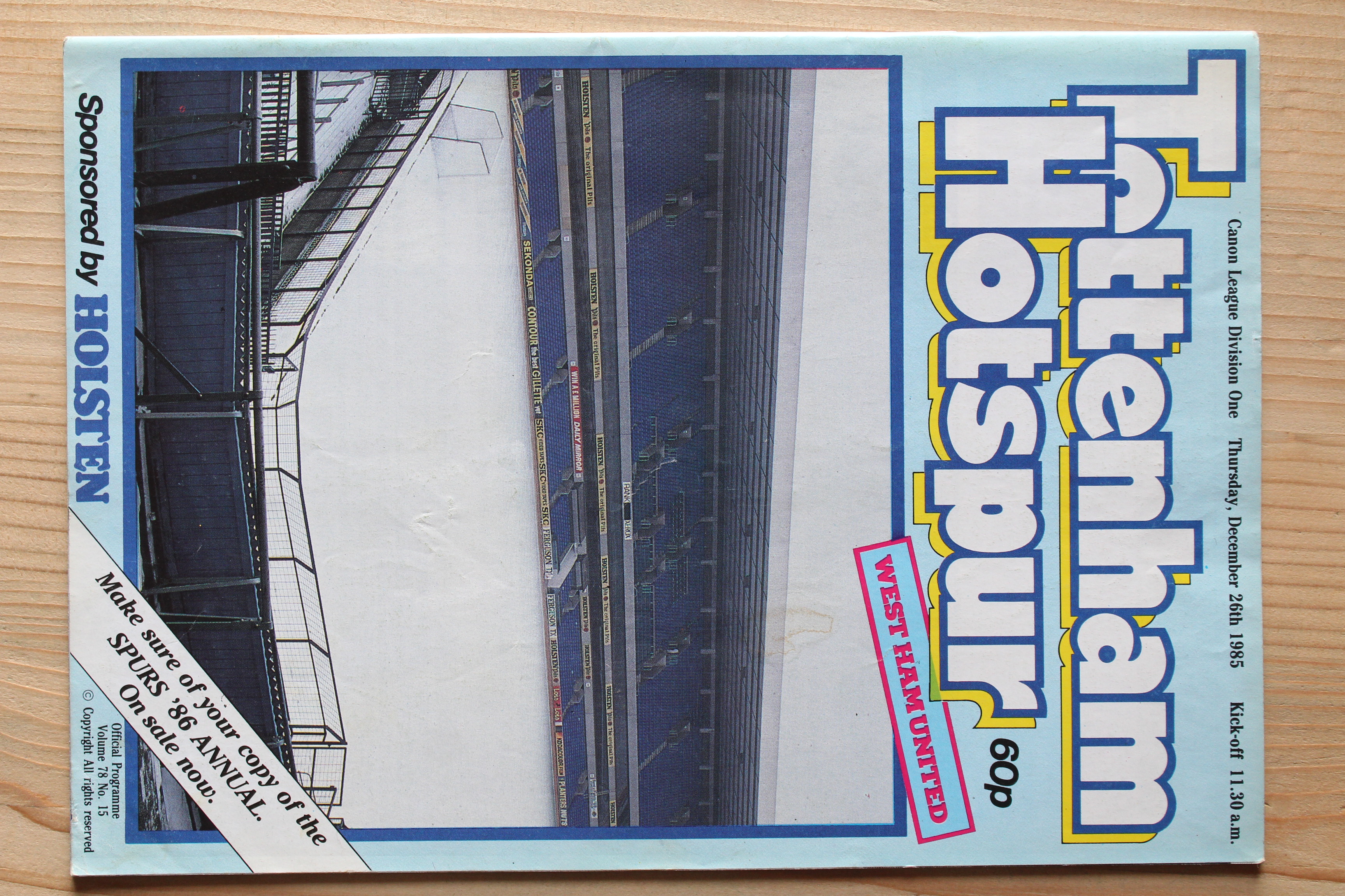 Tottenham Hotspur FC v West Ham United FC